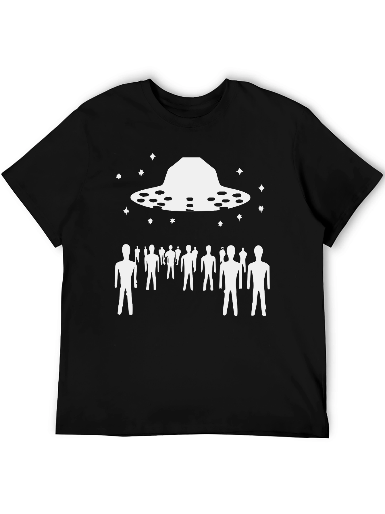 UFO Abduction Graphic T-Shirt