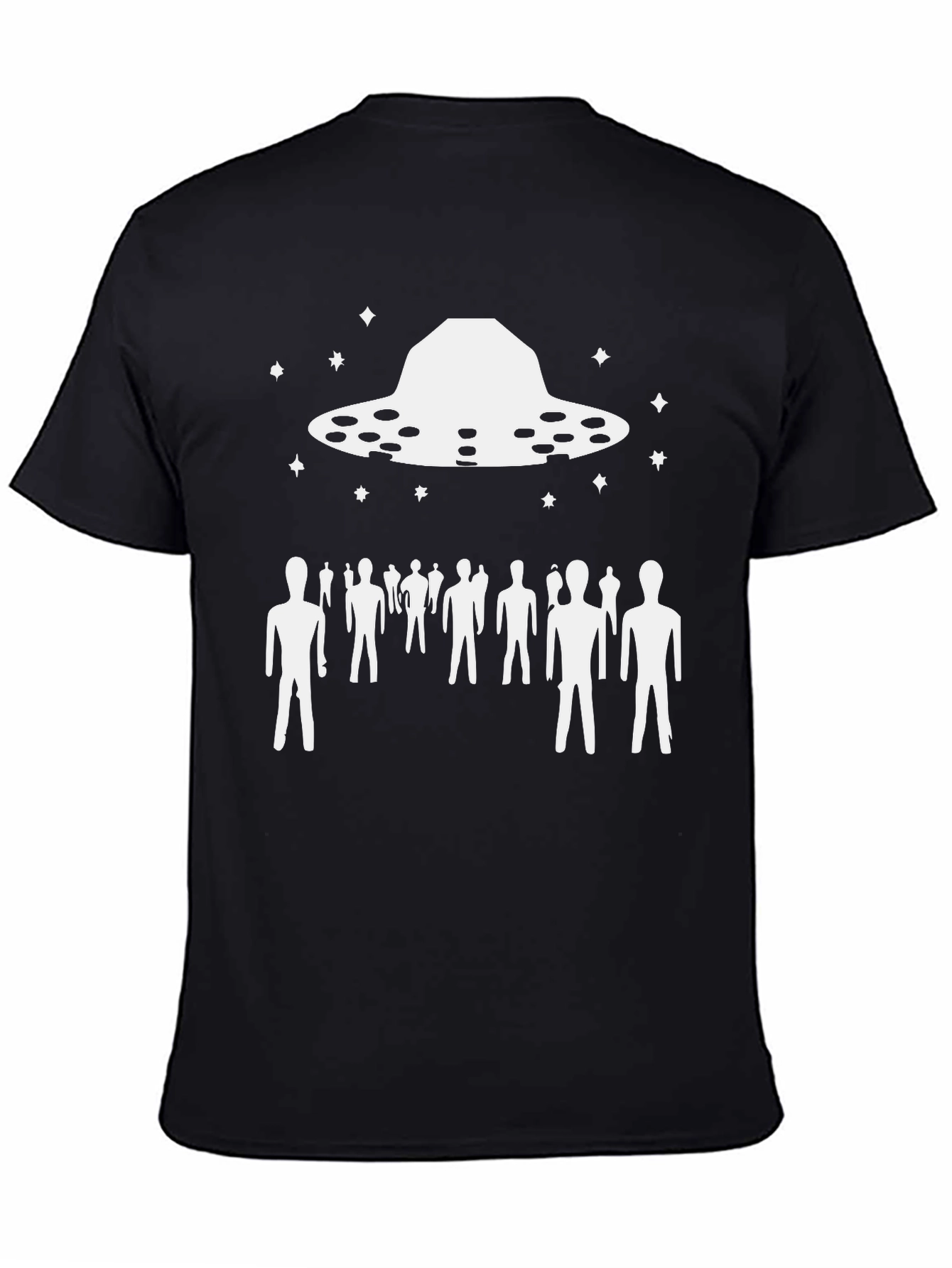 UFO Abduction Graphic T-Shirt