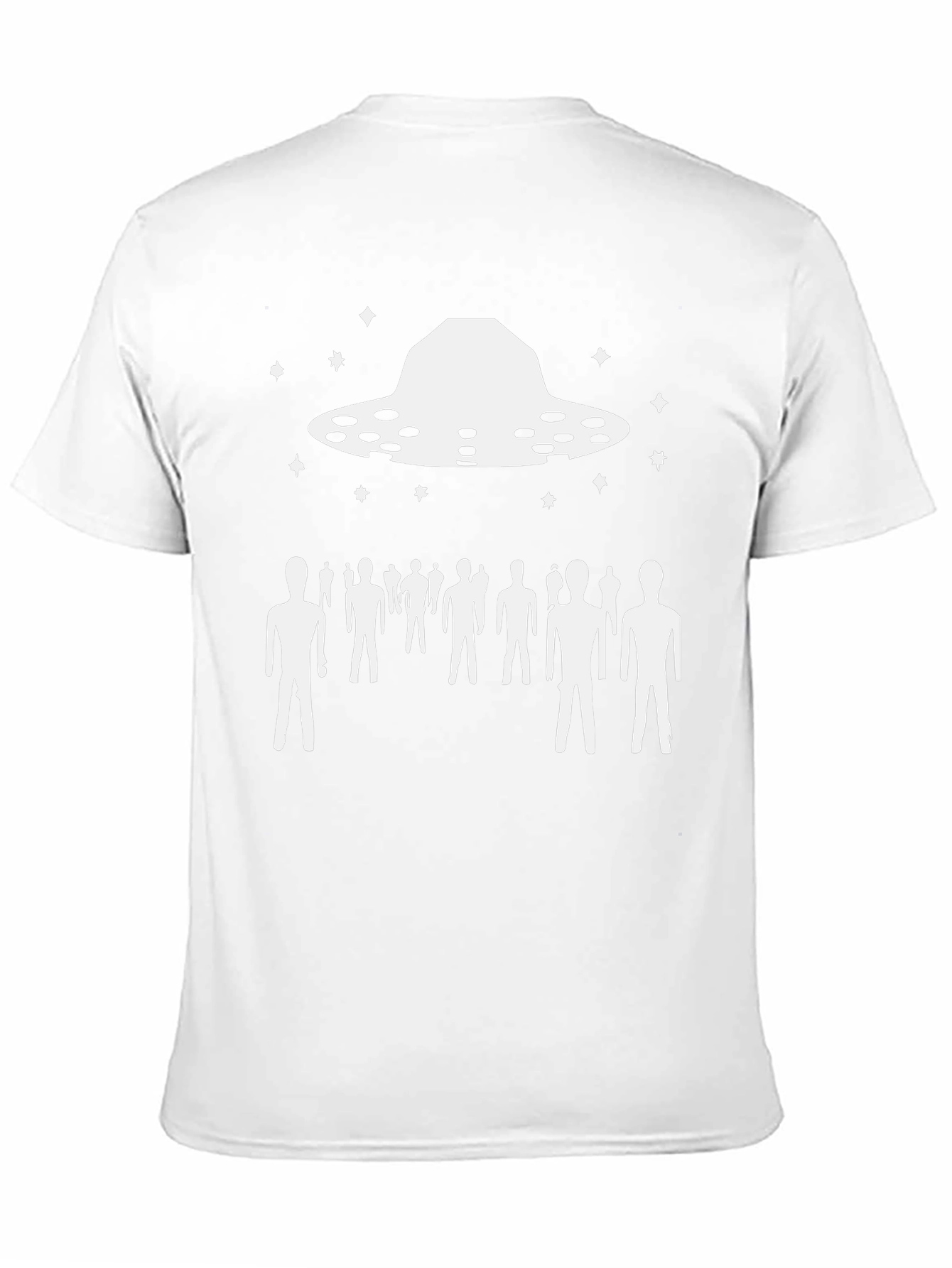 UFO Abduction Graphic T-Shirt