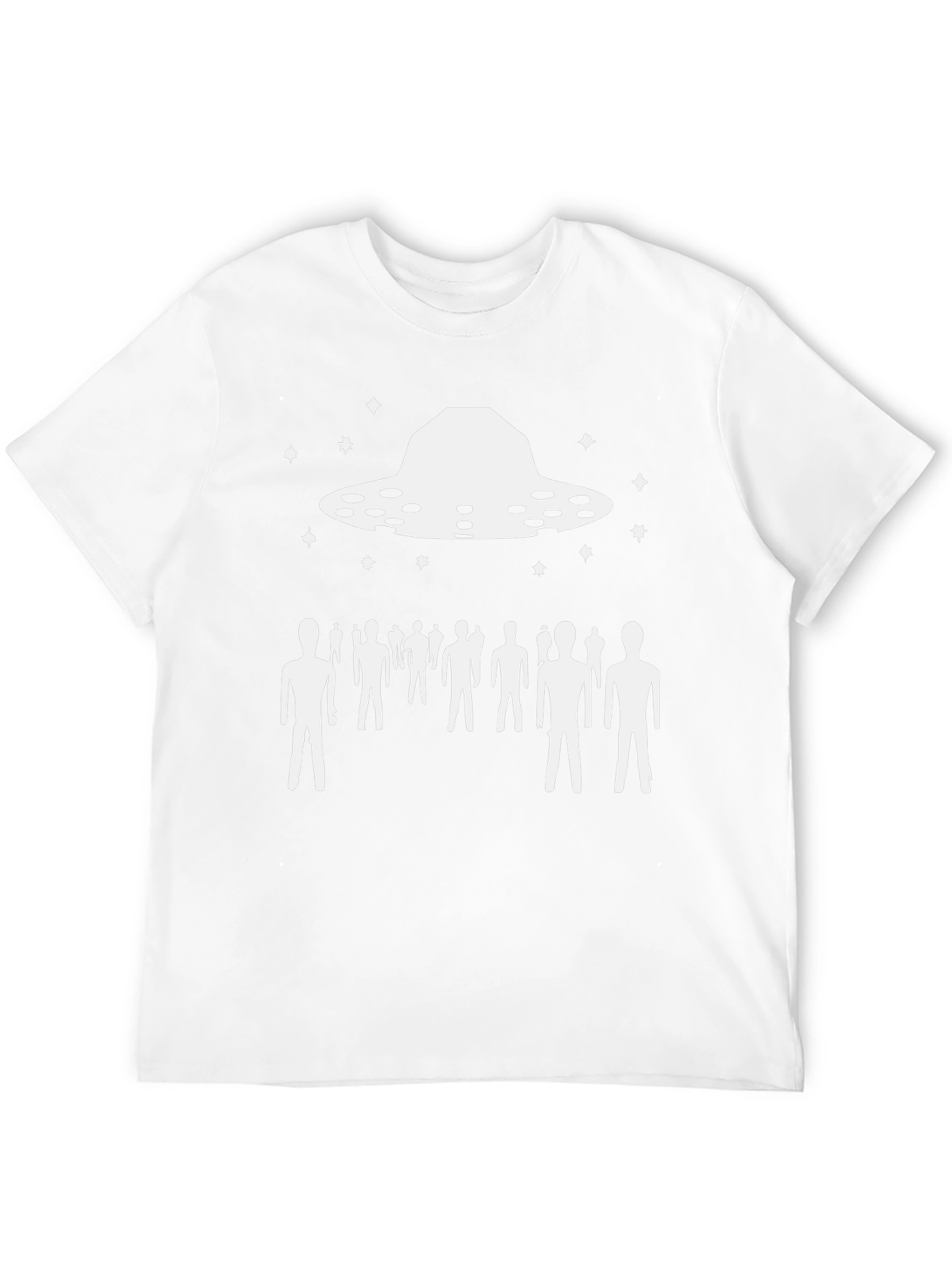 UFO Abduction Graphic T-Shirt