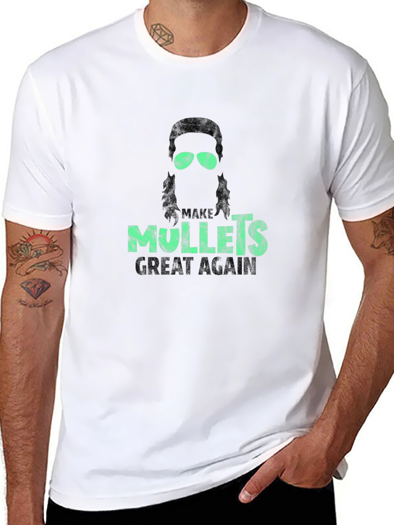 Make Mullets Great Again Graphic Tee