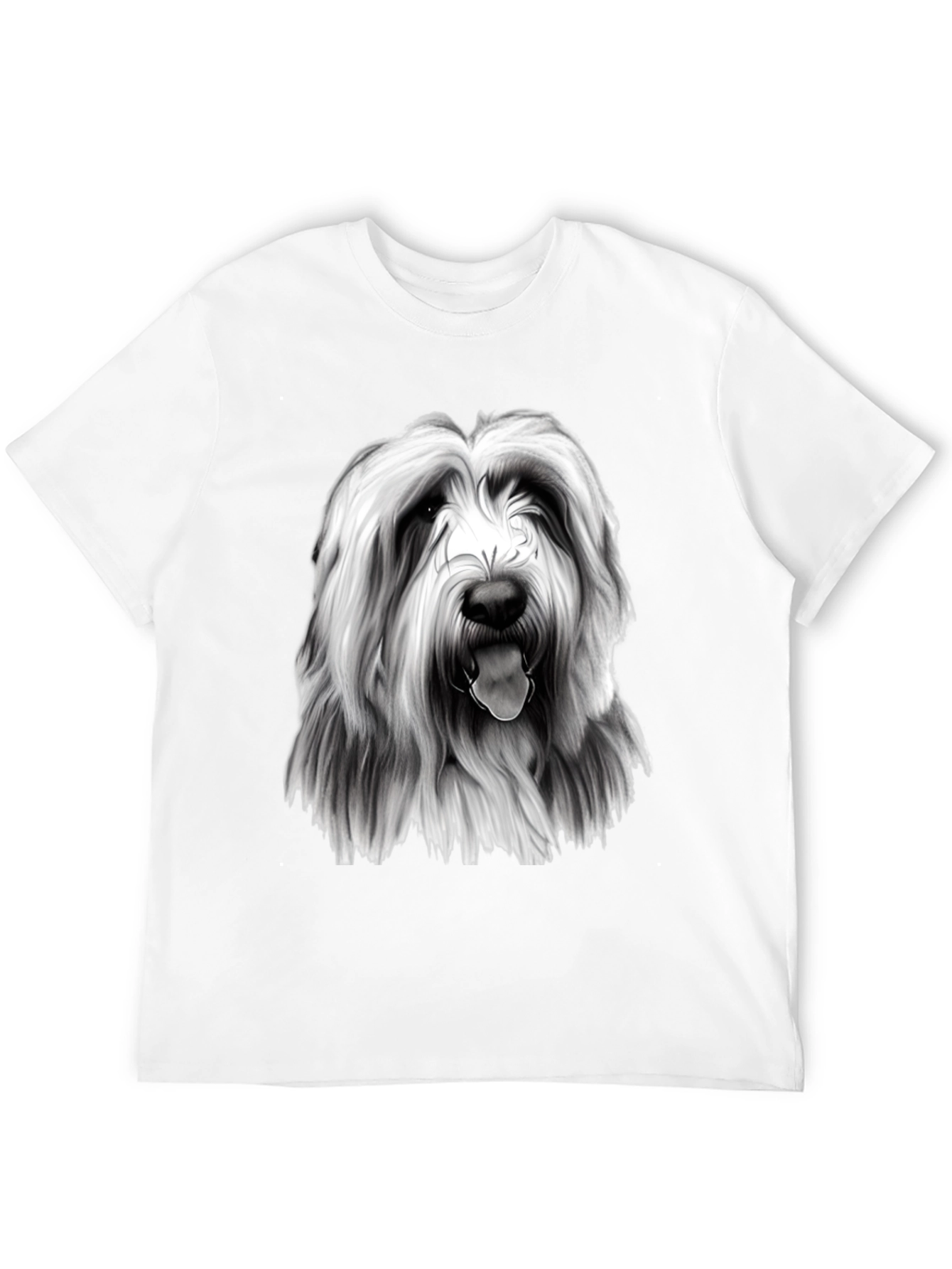Dog Breed Graphic Black T-Shirt