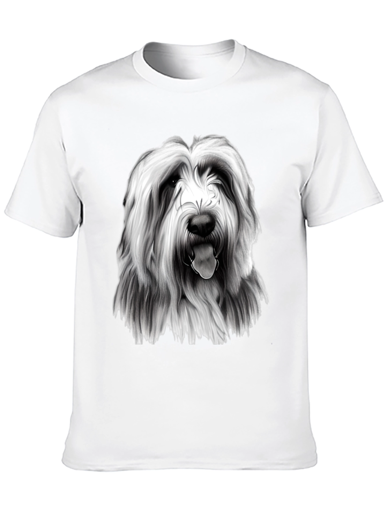 Dog Breed Graphic Black T-Shirt