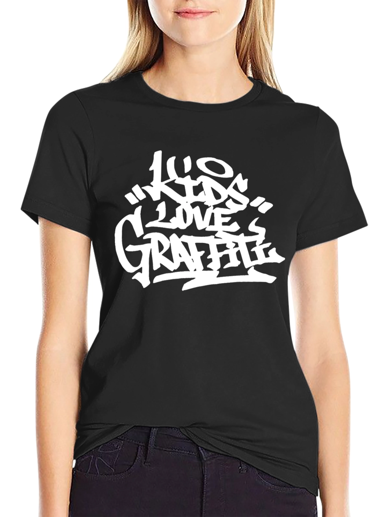 I Love Graffiti Tee - Stylish Graphic T-Shirt
