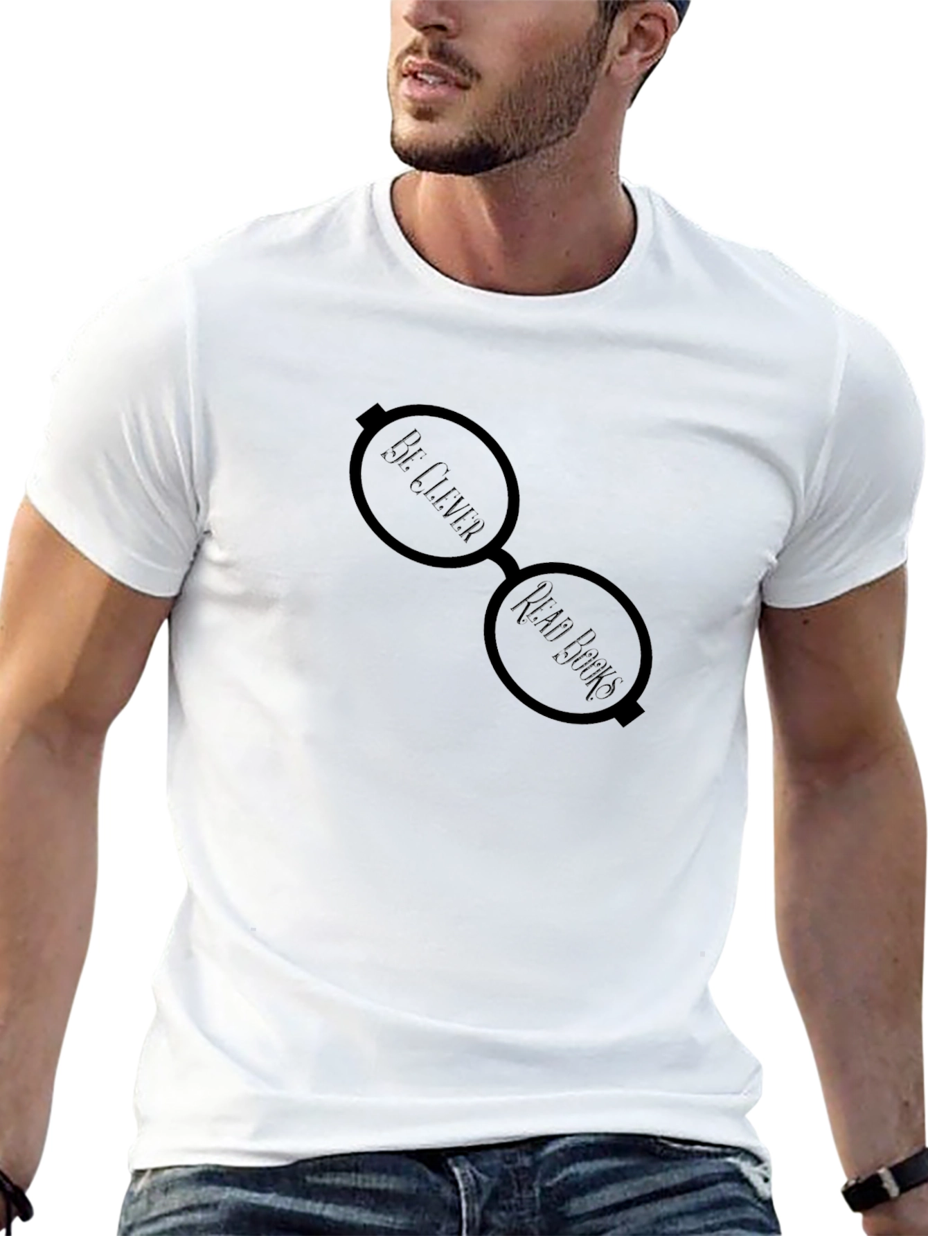 Be Clever Read Books Tee
