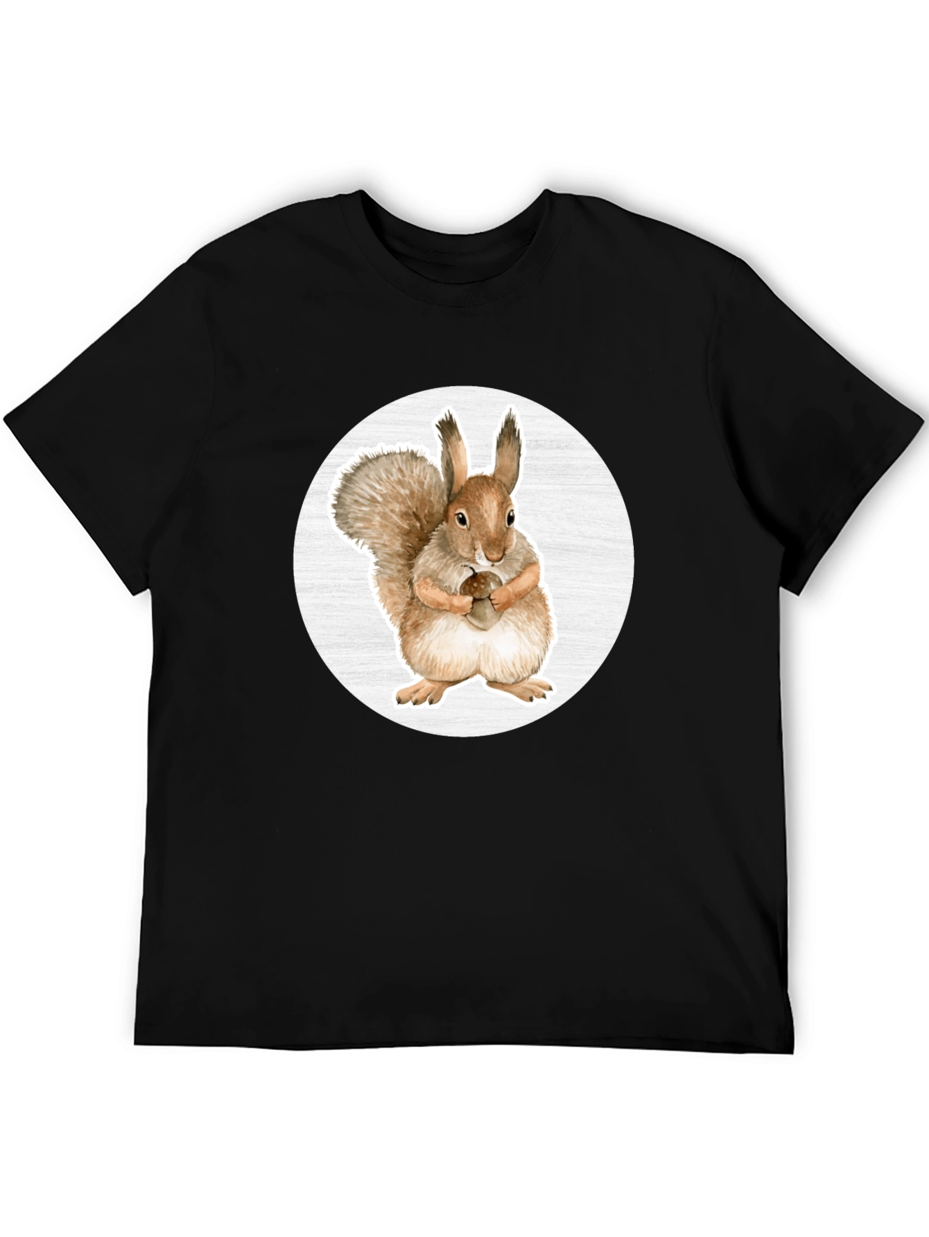 Squirrel Graphic Tee - Cute Animal Design