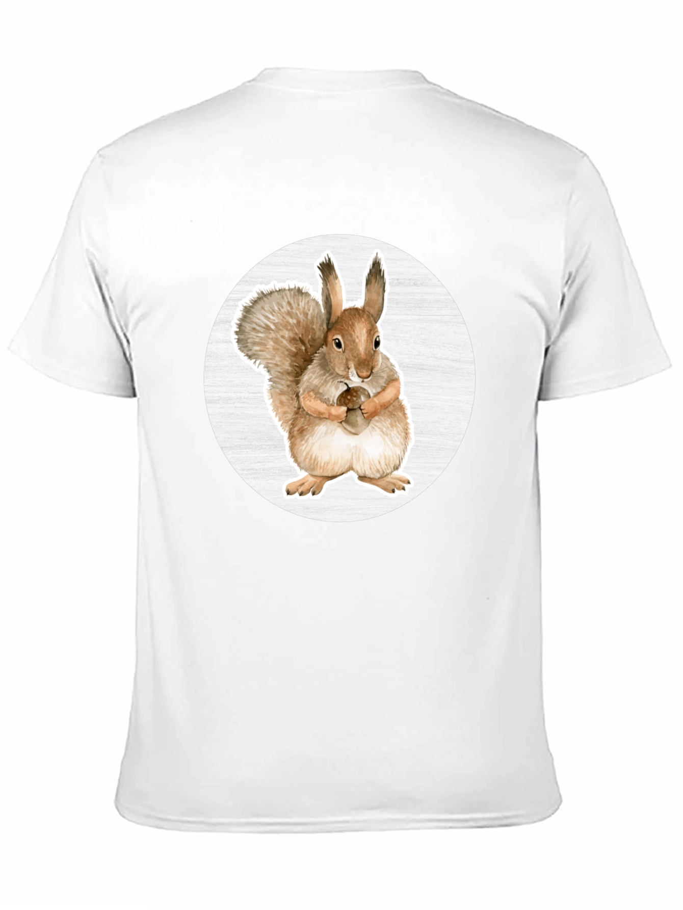 Squirrel Graphic Tee - Cute Animal Design