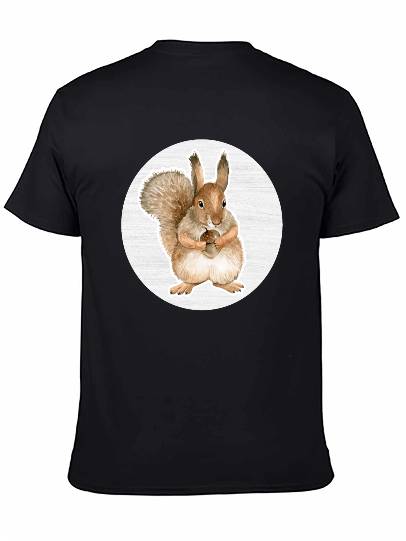 Squirrel Graphic Tee - Cute Animal Design