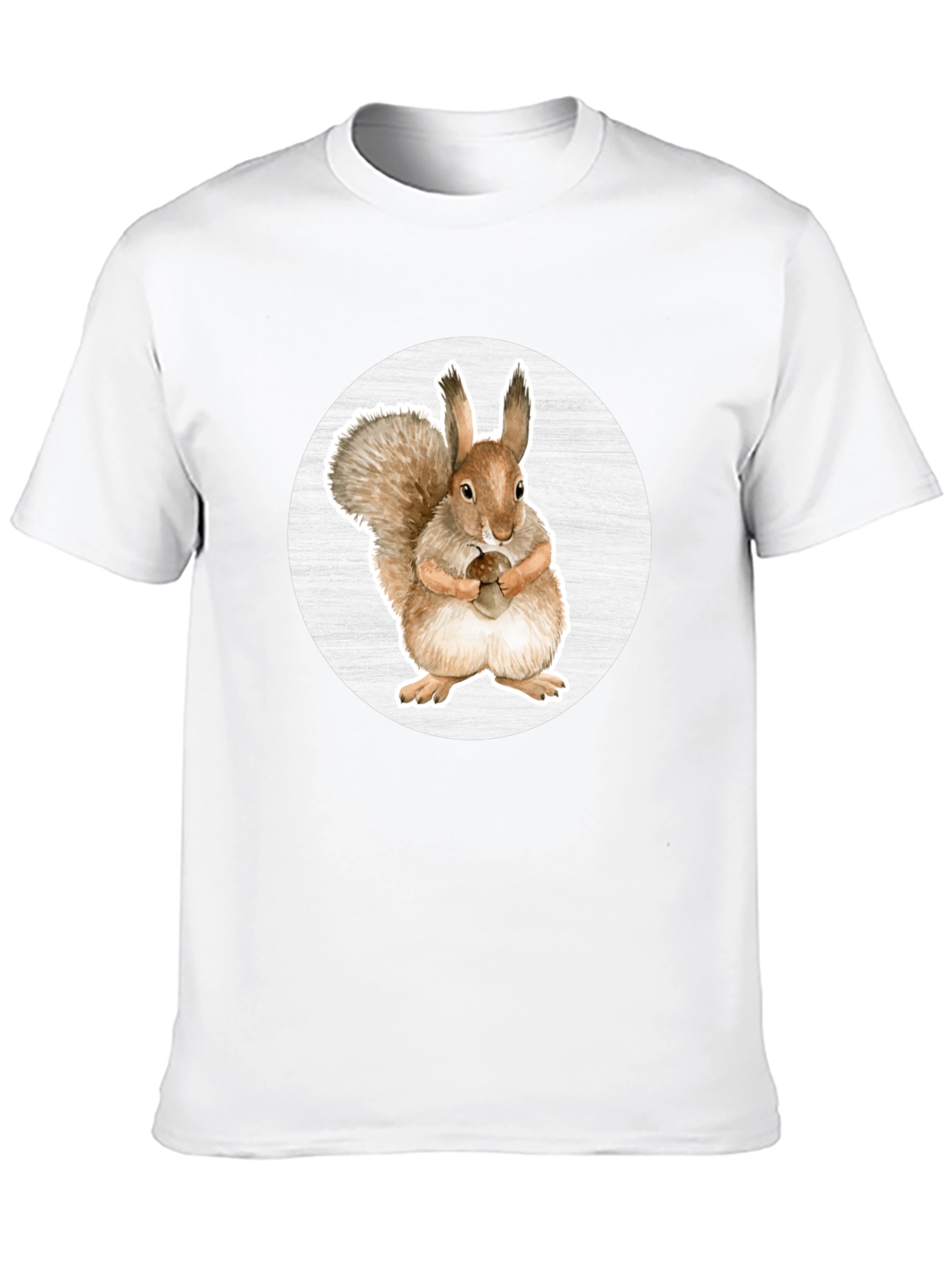 Squirrel Graphic Tee - Cute Animal Design