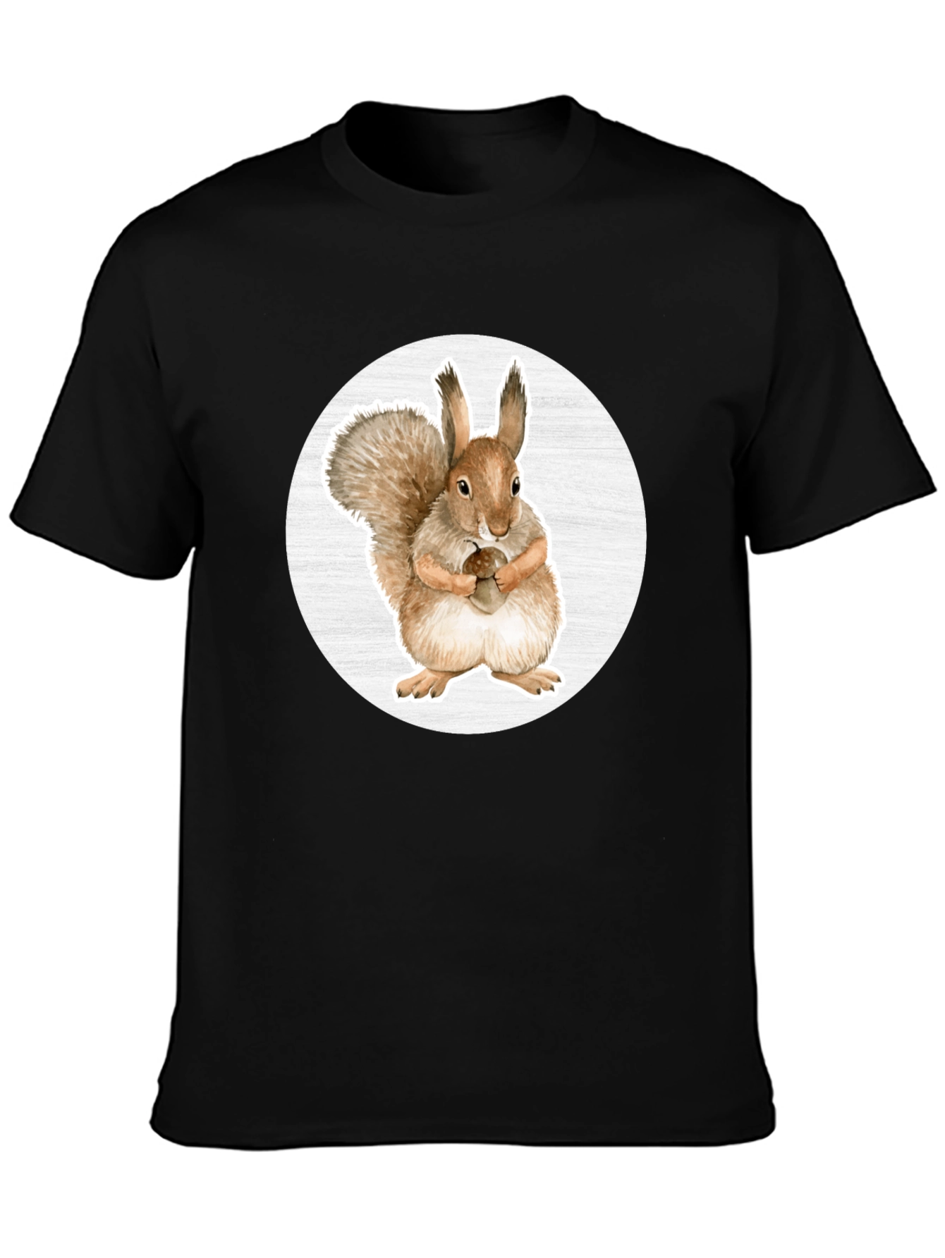Squirrel Graphic Tee - Cute Animal Design