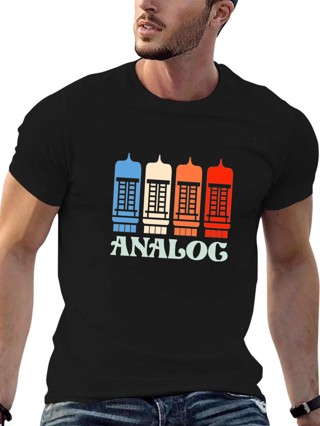 Retro Analog Vacuum Tube T-Shirt