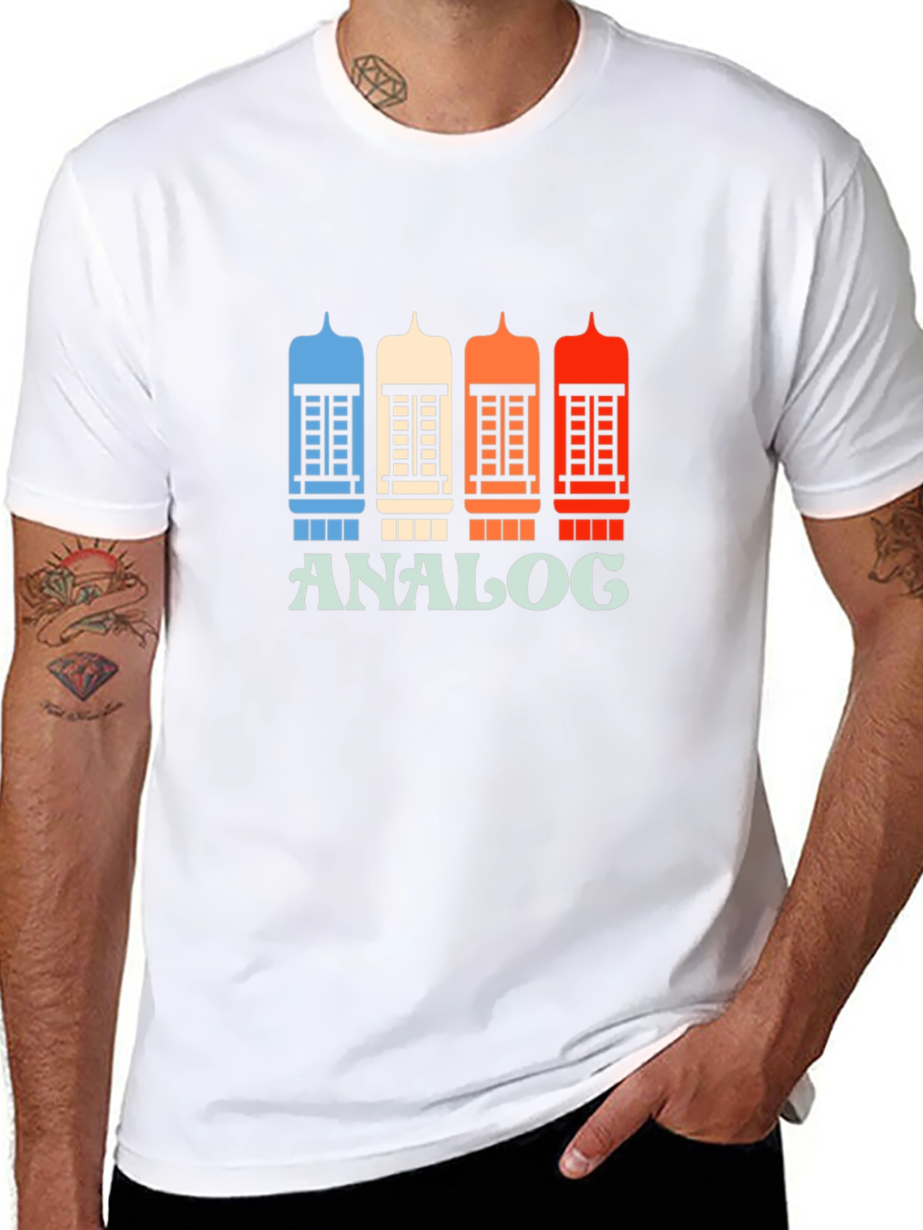 Retro Analog Vacuum Tube T-Shirt