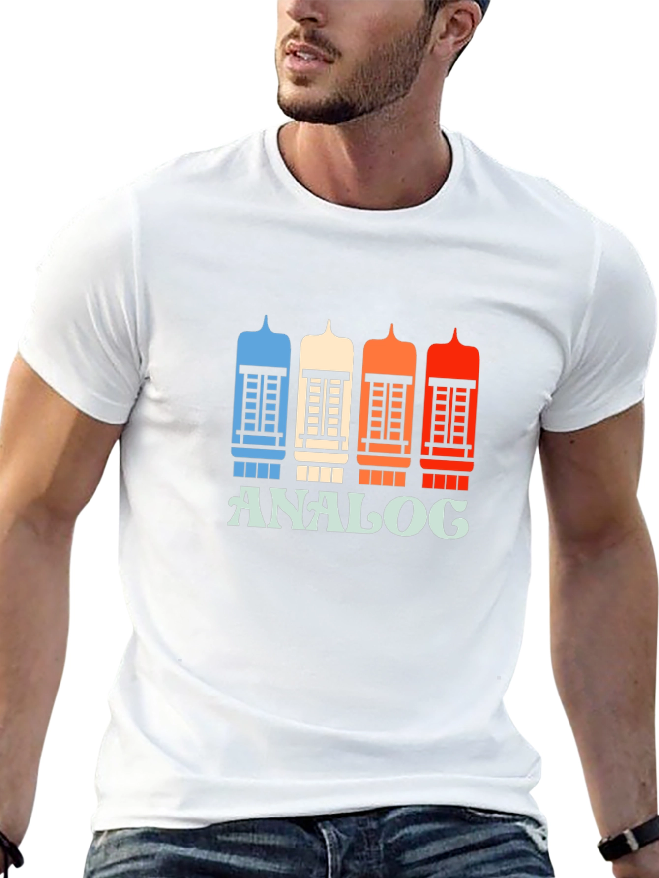 Retro Analog Vacuum Tube T-Shirt
