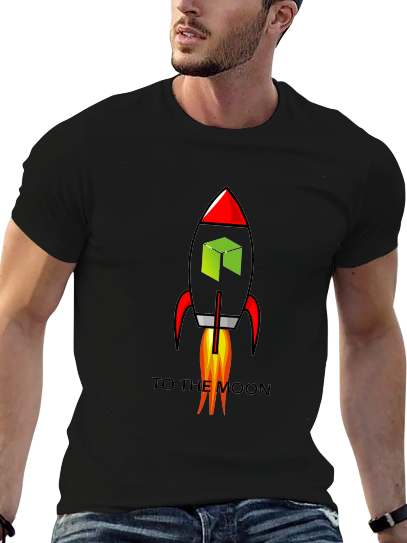 Neo Rocket T-Shirt - To The Moon!