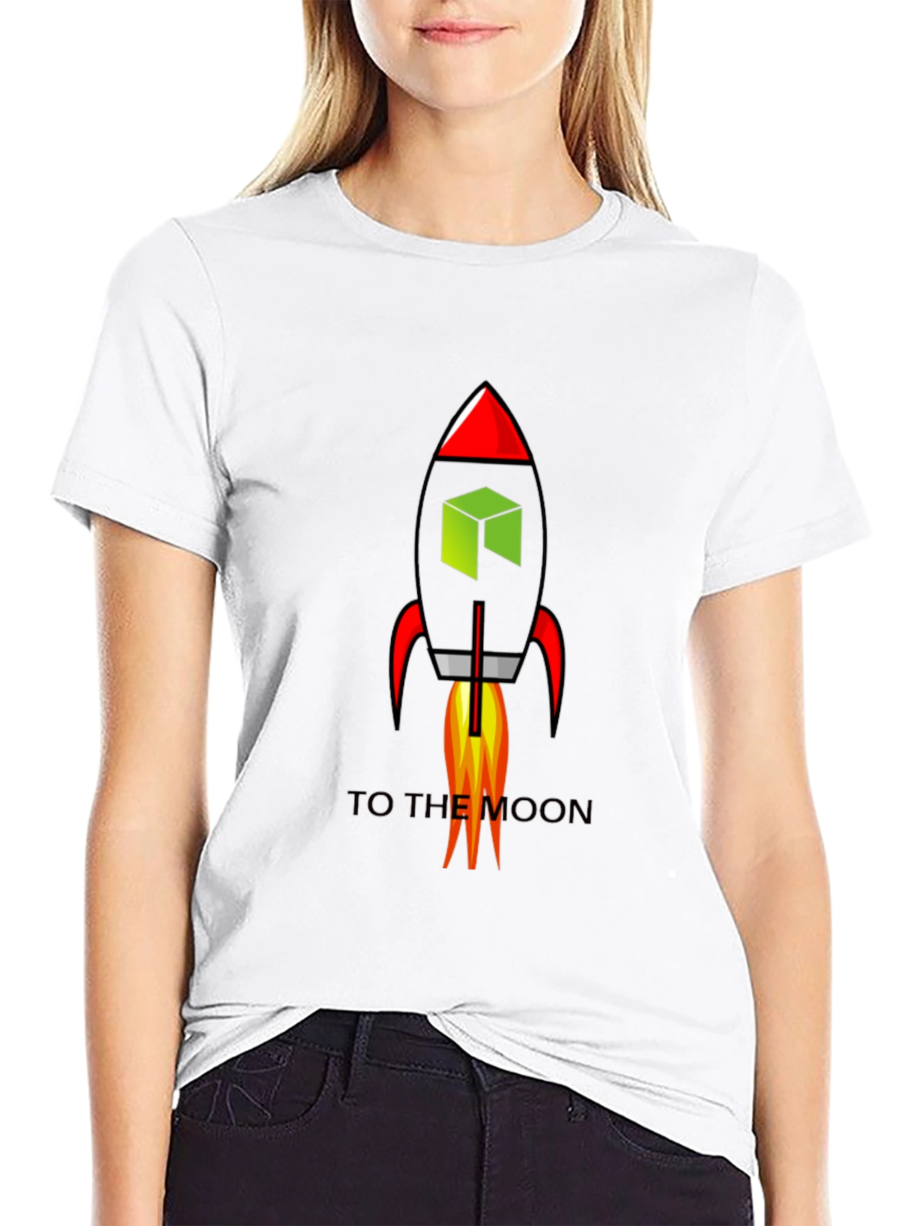 Neo Rocket T-Shirt - To The Moon!