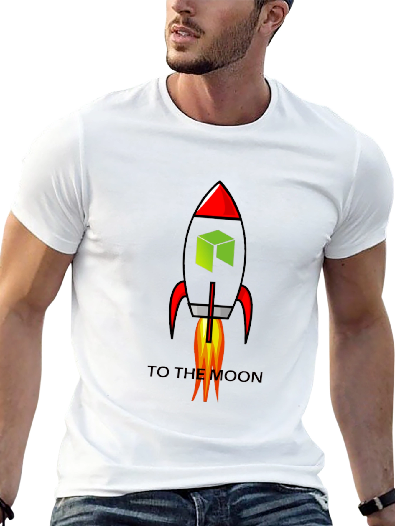 Neo Rocket T-Shirt - To The Moon!