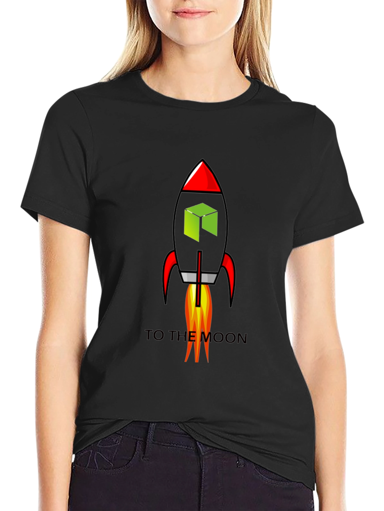 Neo Rocket T-Shirt - To The Moon!