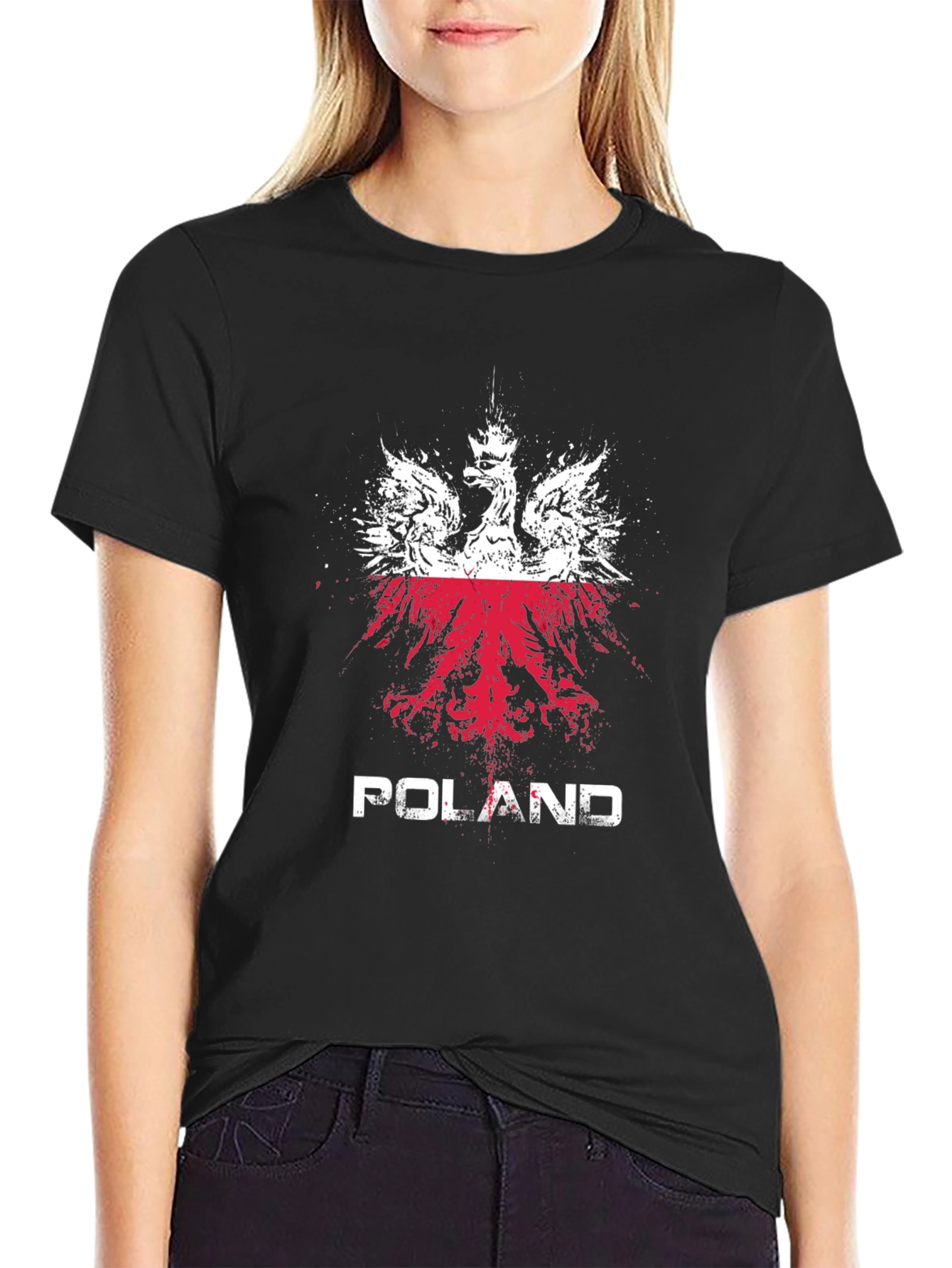Poland Eagle Flag T-Shirt: Polish Pride Tee