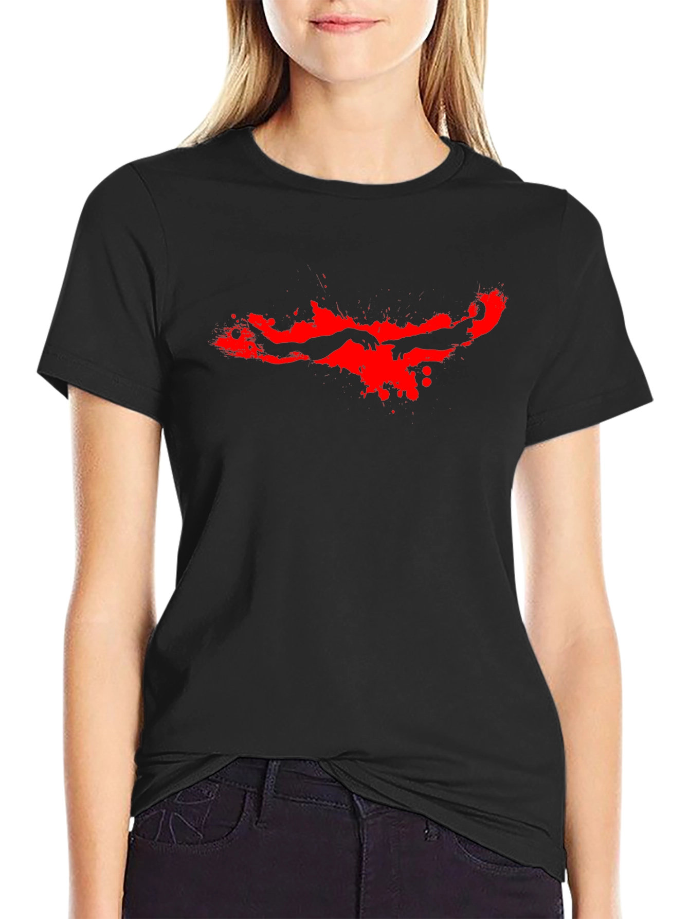 Creation of Adam Graphic Tee - Black