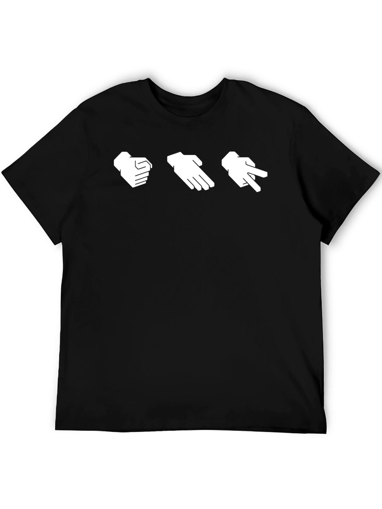 Rock Paper Scissors Graphic Tee