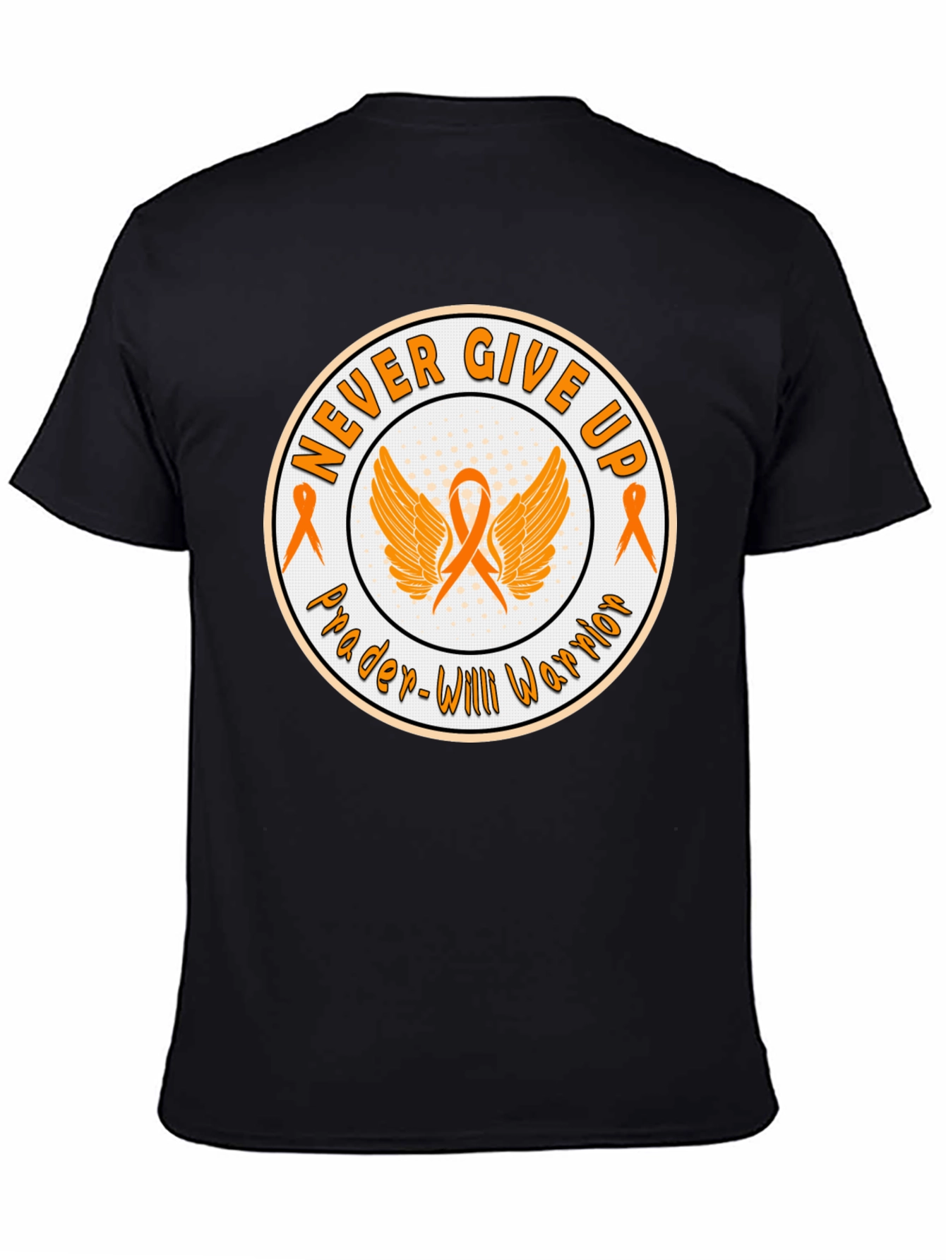 Prader-Willi Warrior Never Give Up Awareness T-Shirt