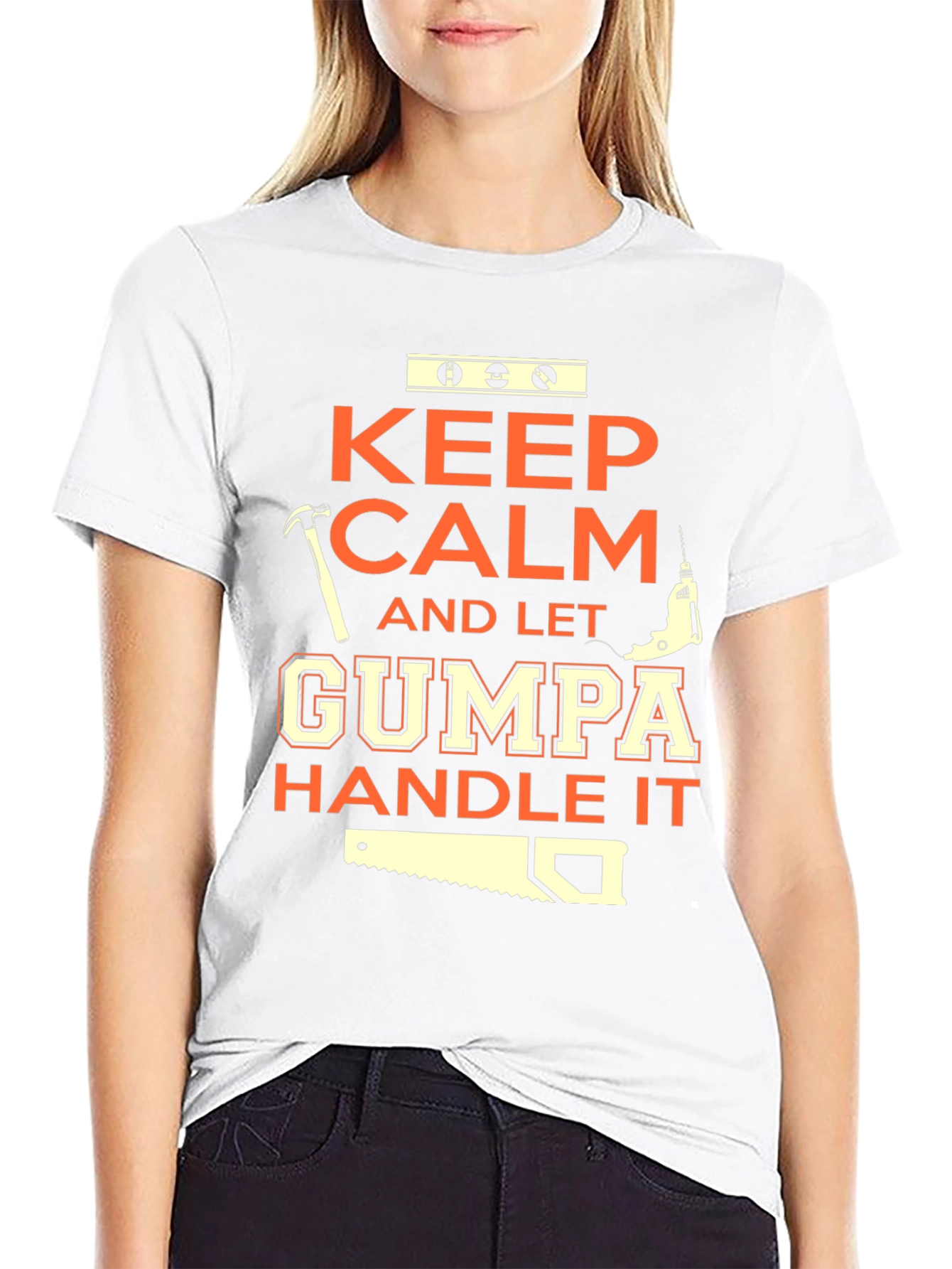 Keep Calm Let Gumma Handle It - Graphic T-Shirt