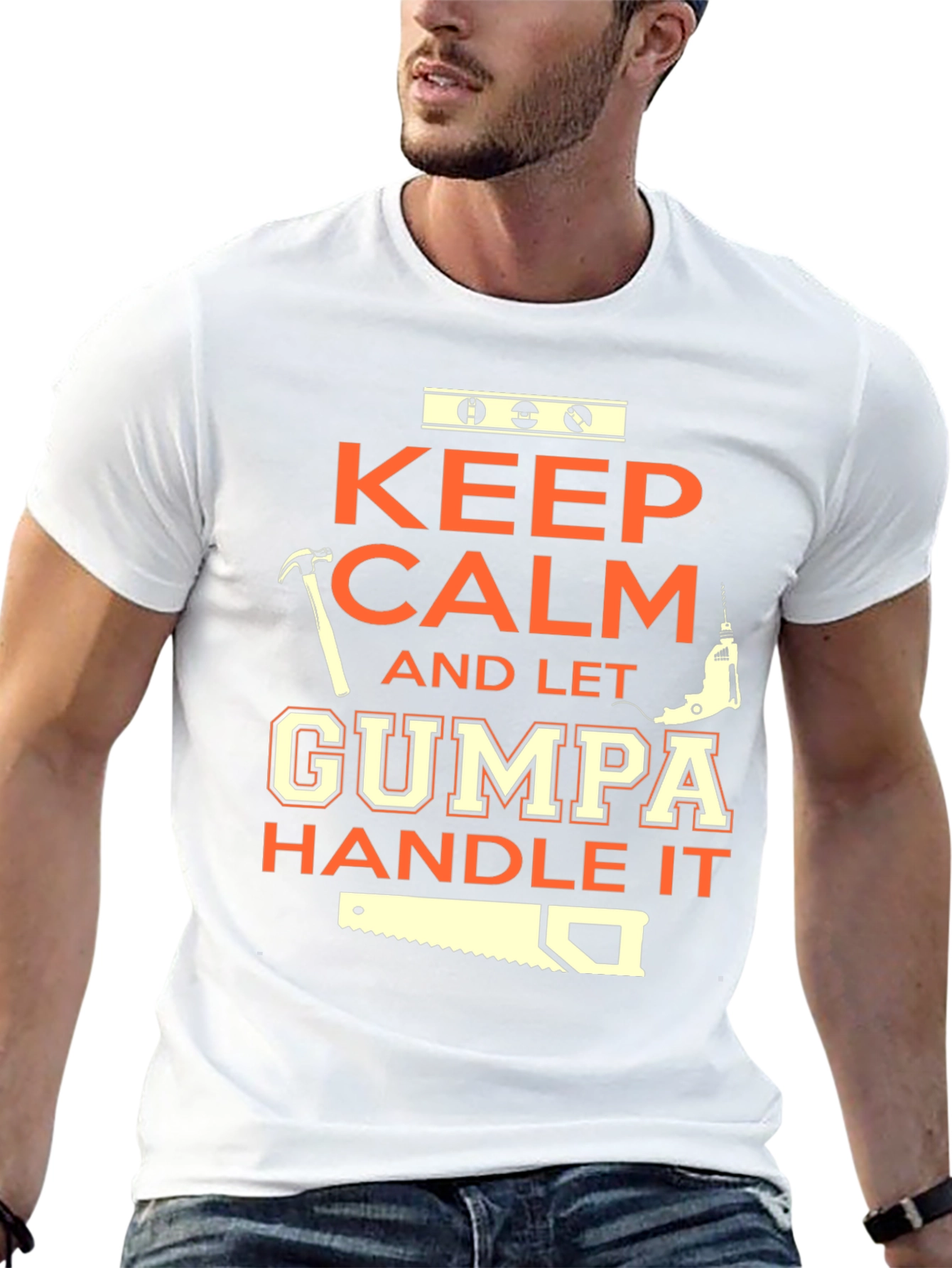 Keep Calm Let Gumma Handle It - Graphic T-Shirt