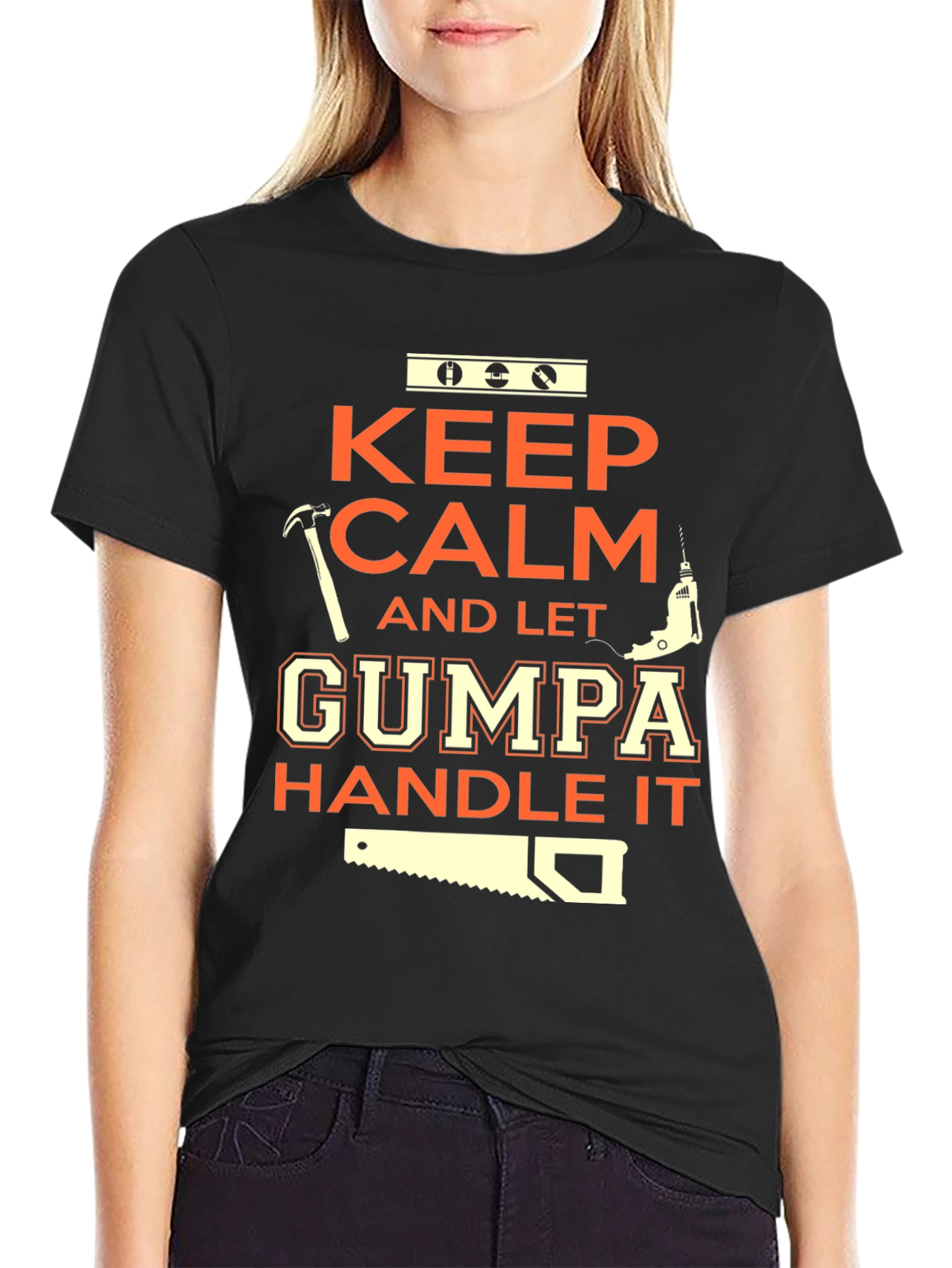 Keep Calm Let Gumma Handle It - Graphic T-Shirt