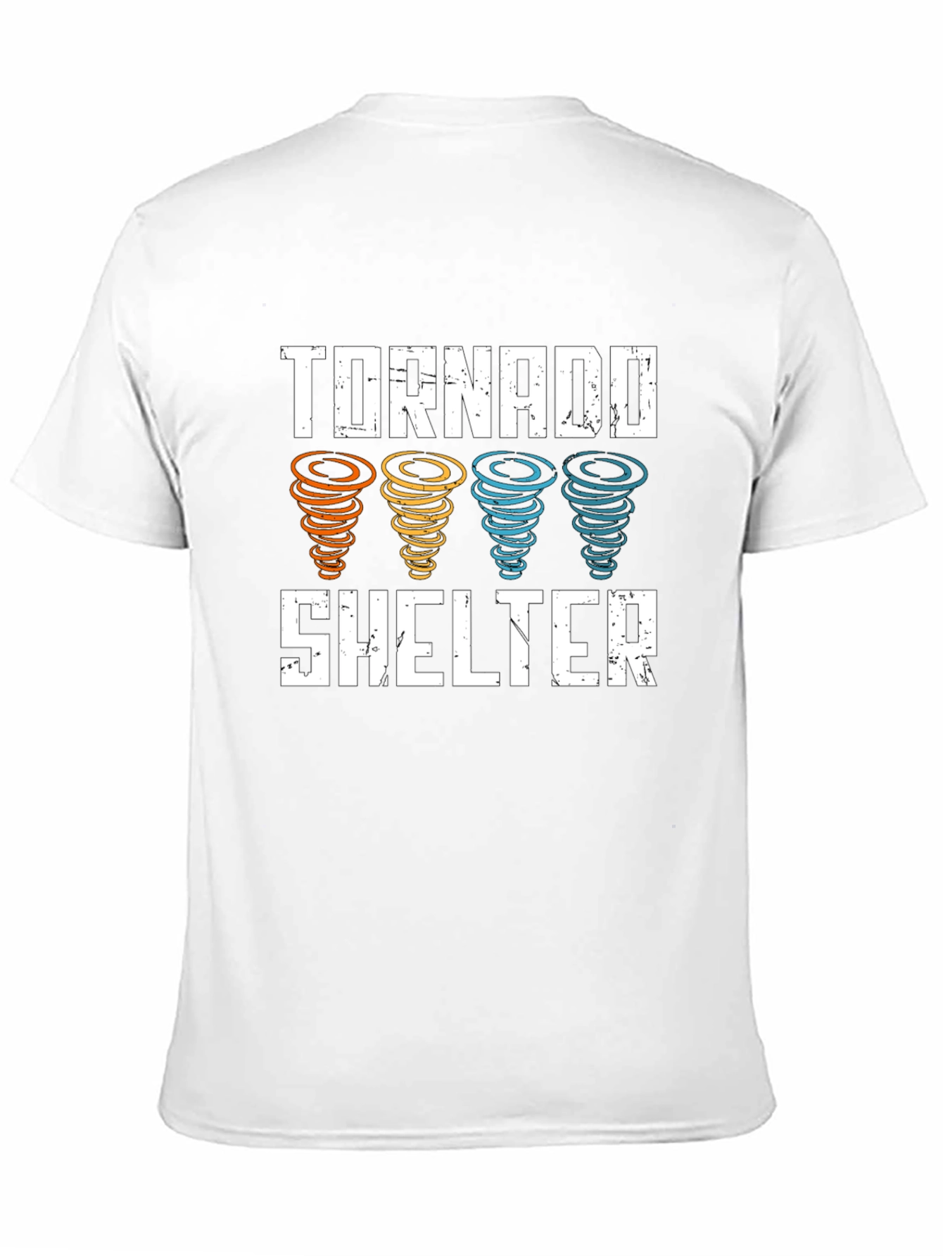 Tornado Shelter Graphic Tee - Weather Safety Shirt
