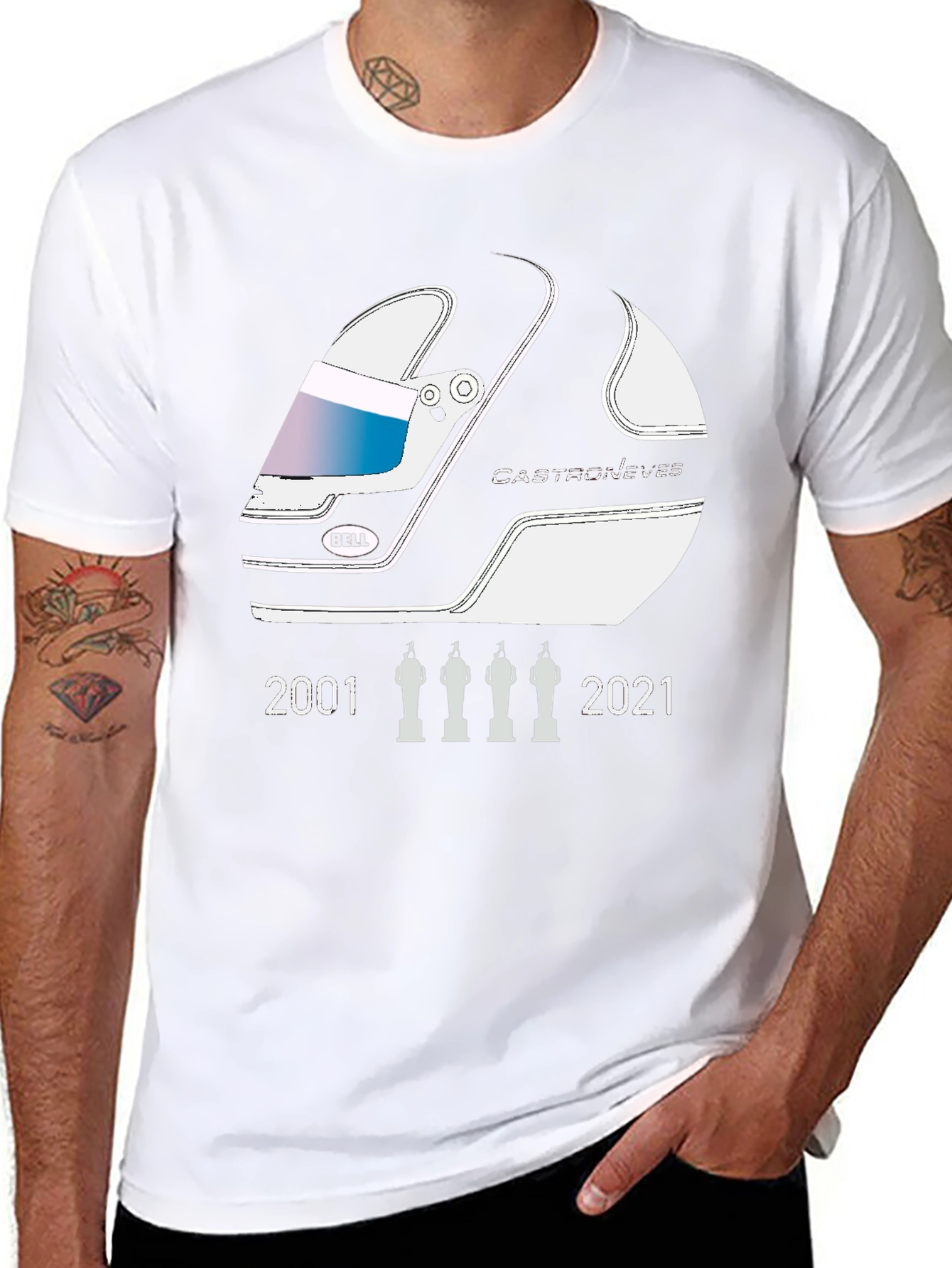 Castroneves Indy 500 T-Shirt