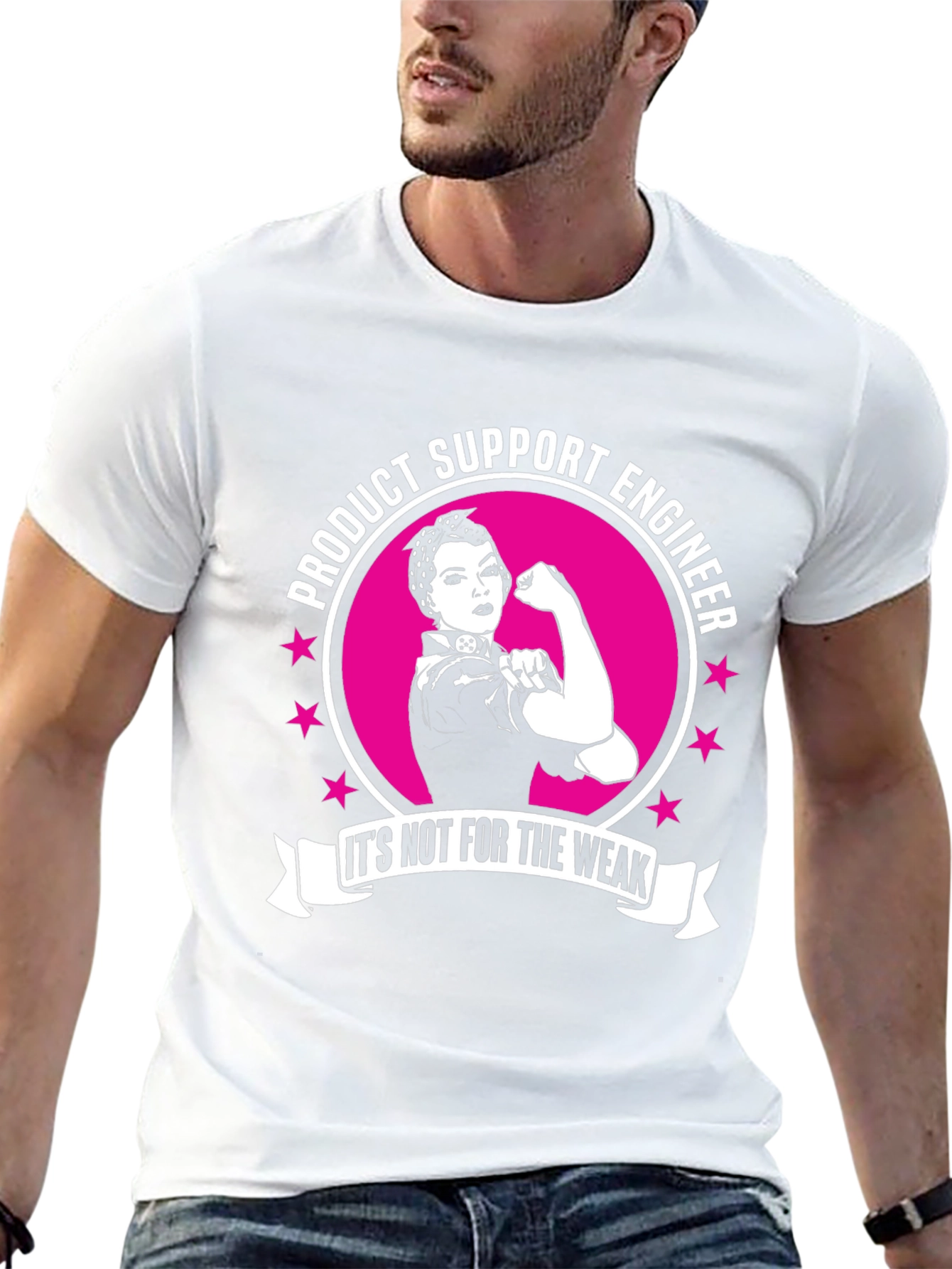 Product Support Engineer Rosie the Riveter T-Shirt
