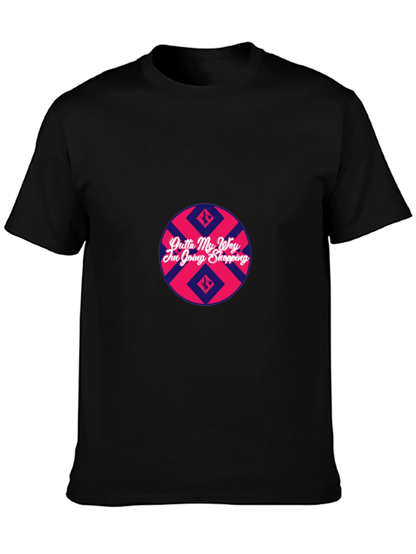 Graphic Tee: Outta My Way Shopping