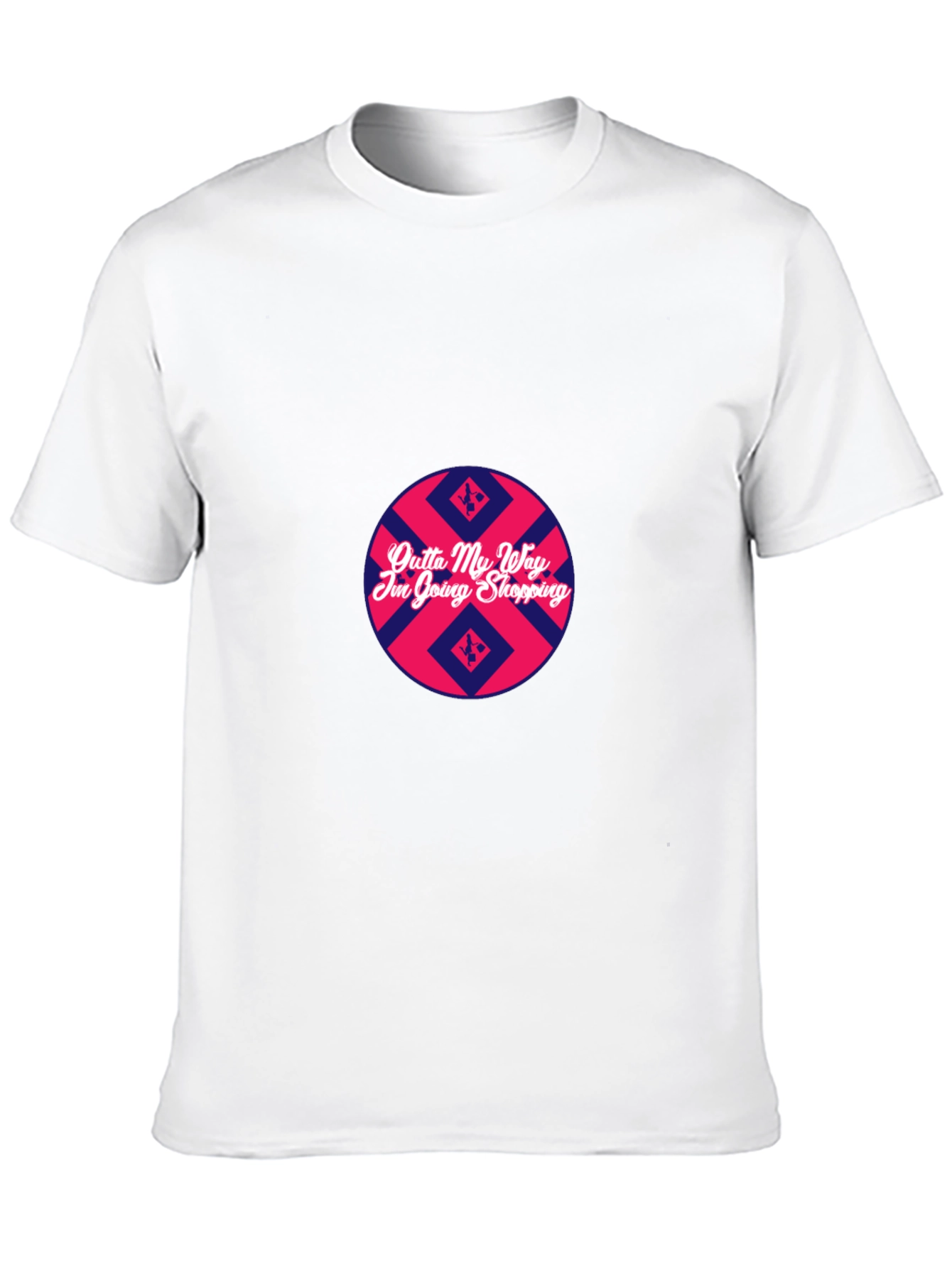 Graphic Tee: Outta My Way Shopping