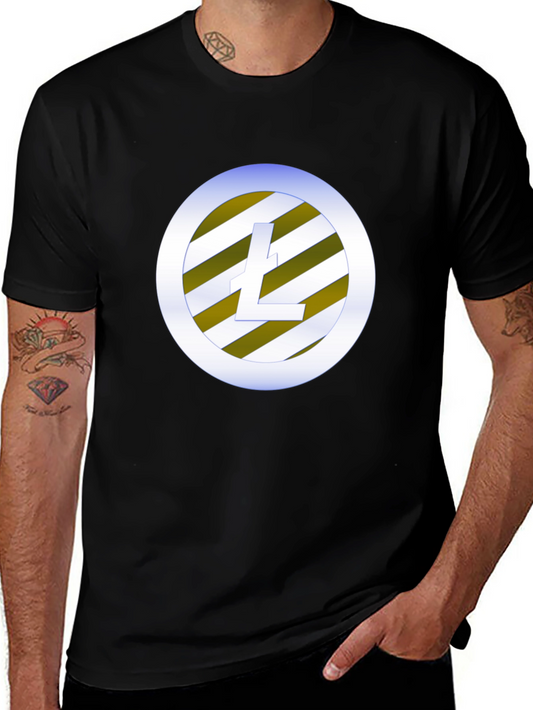 Litecoin Crypto Black T-Shirt