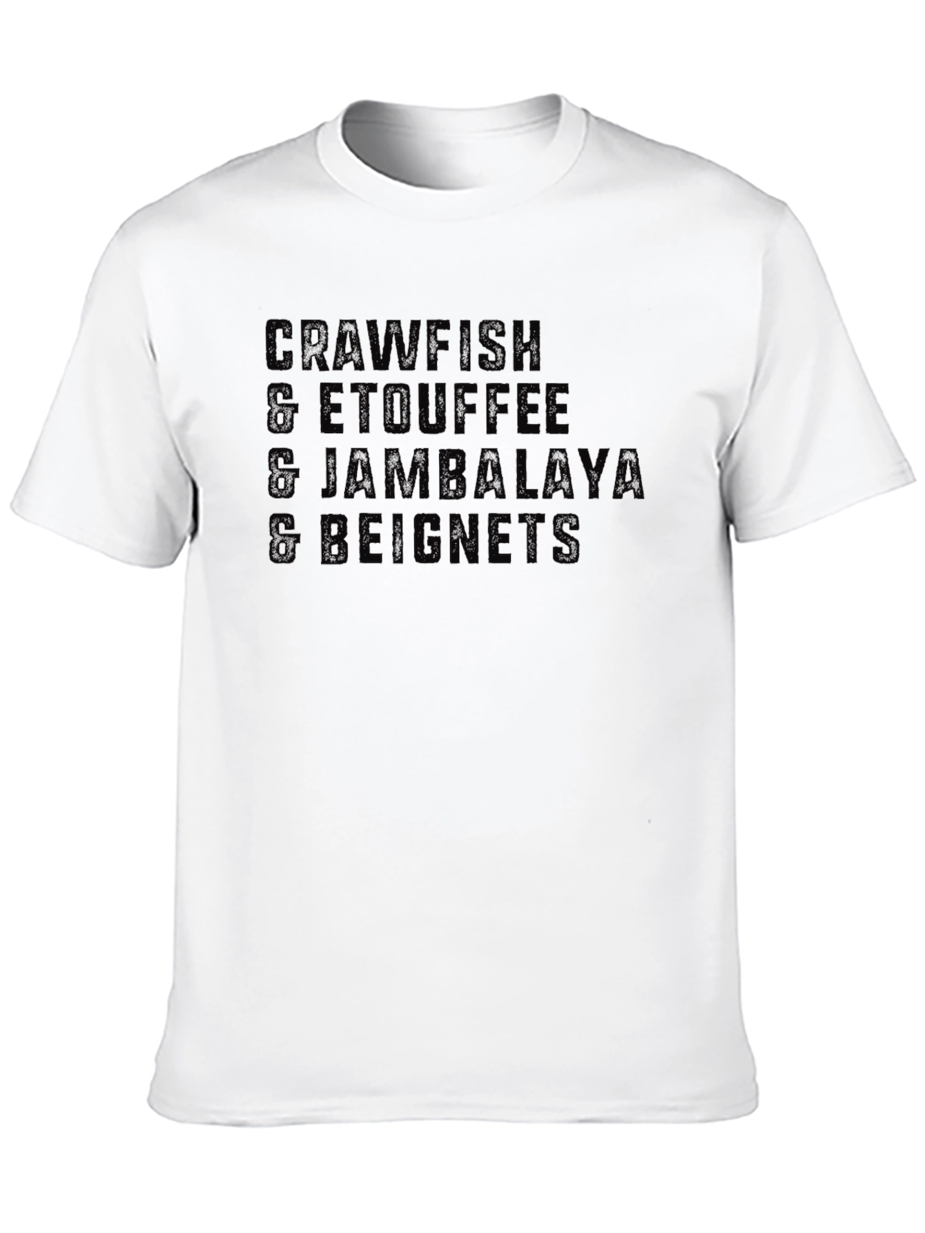 Crawfish Etouffee Jambalaya Beignets T-Shirt