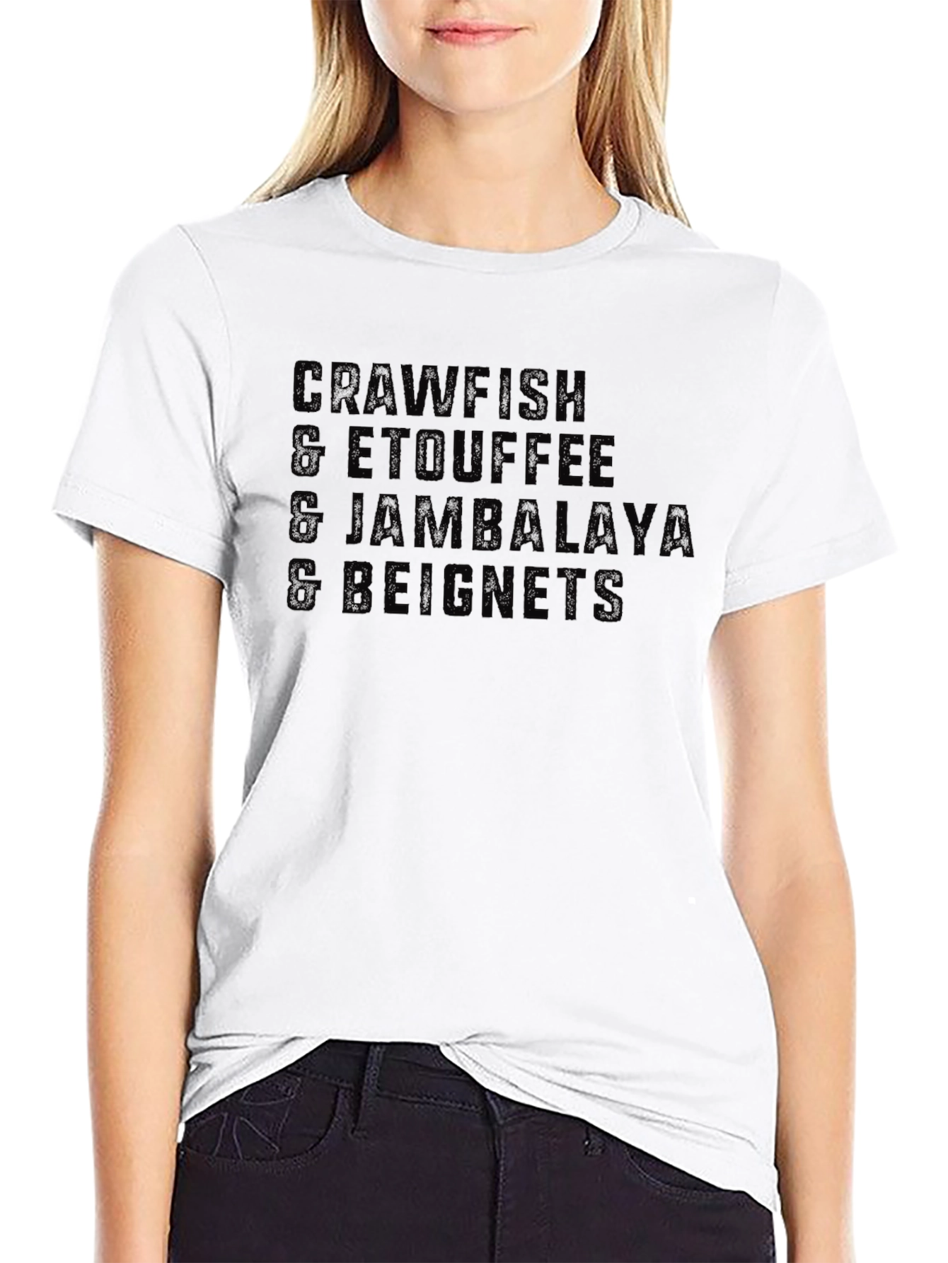 Crawfish Etouffee Jambalaya Beignets T-Shirt