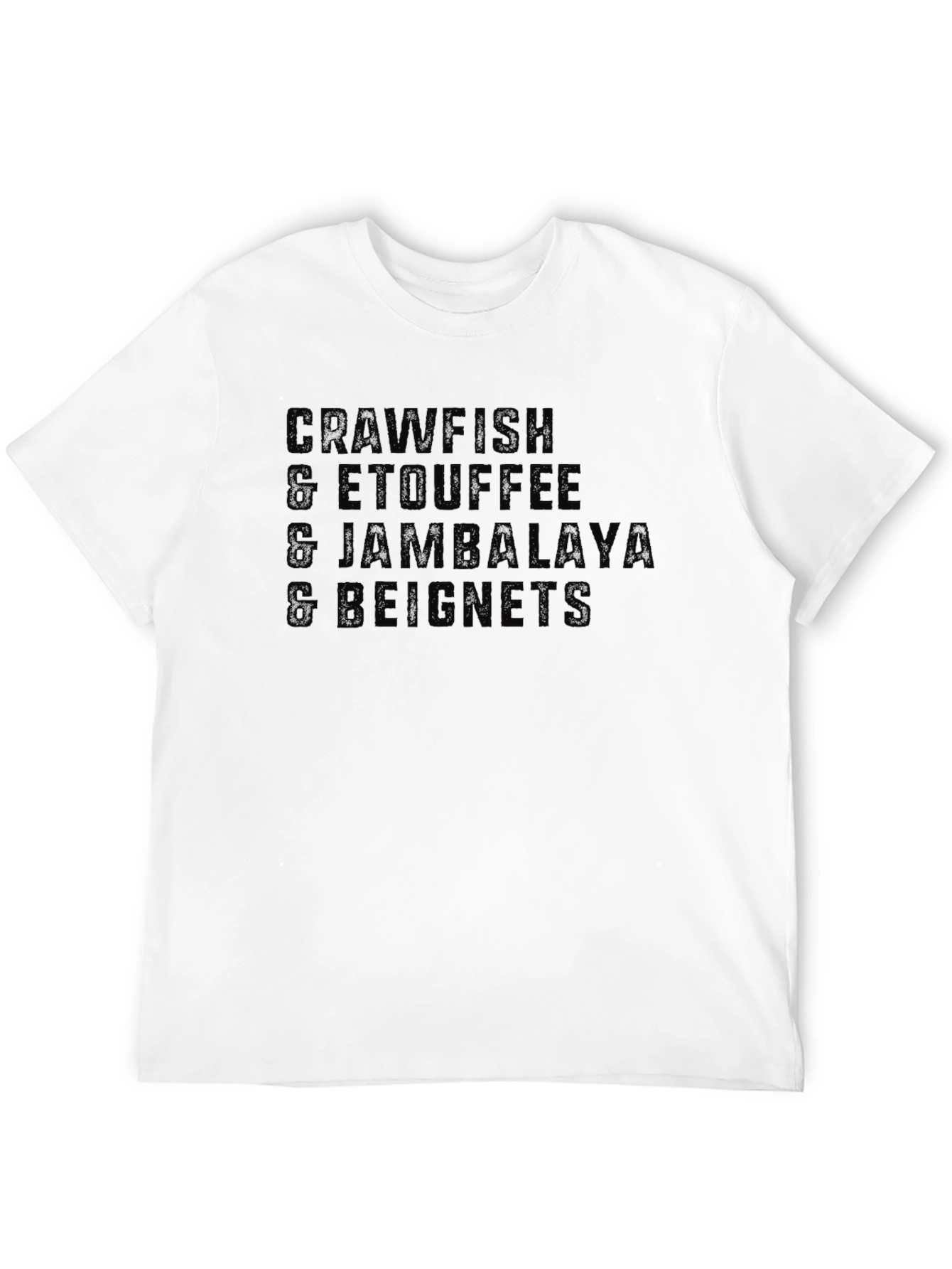 Crawfish Etouffee Jambalaya Beignets T-Shirt