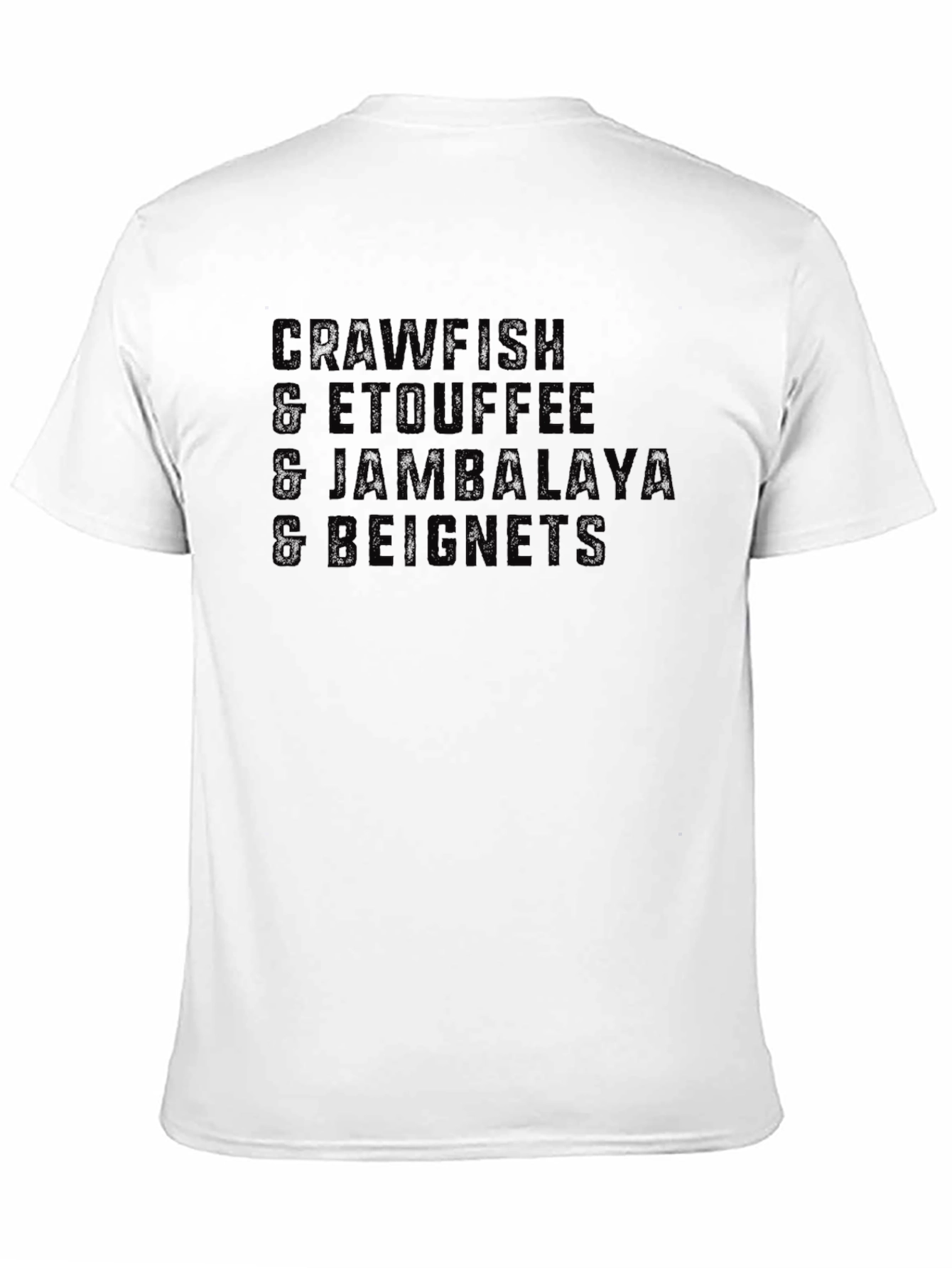 Crawfish Etouffee Jambalaya Beignets T-Shirt