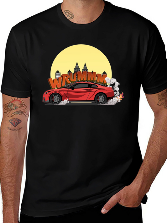 WRUMMM Car Graphic T-Shirt