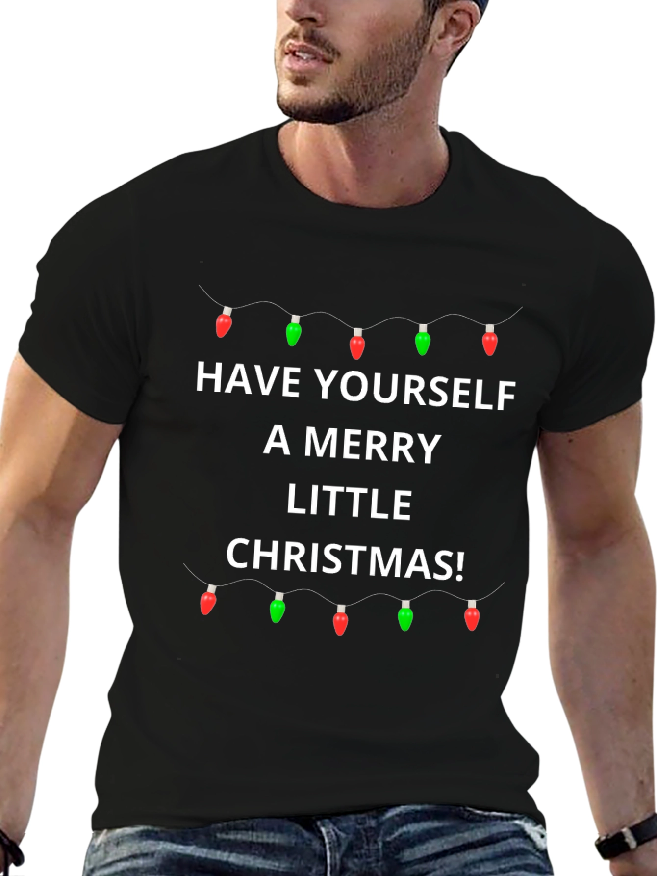 Festive Christmas Lights Holiday T-Shirt