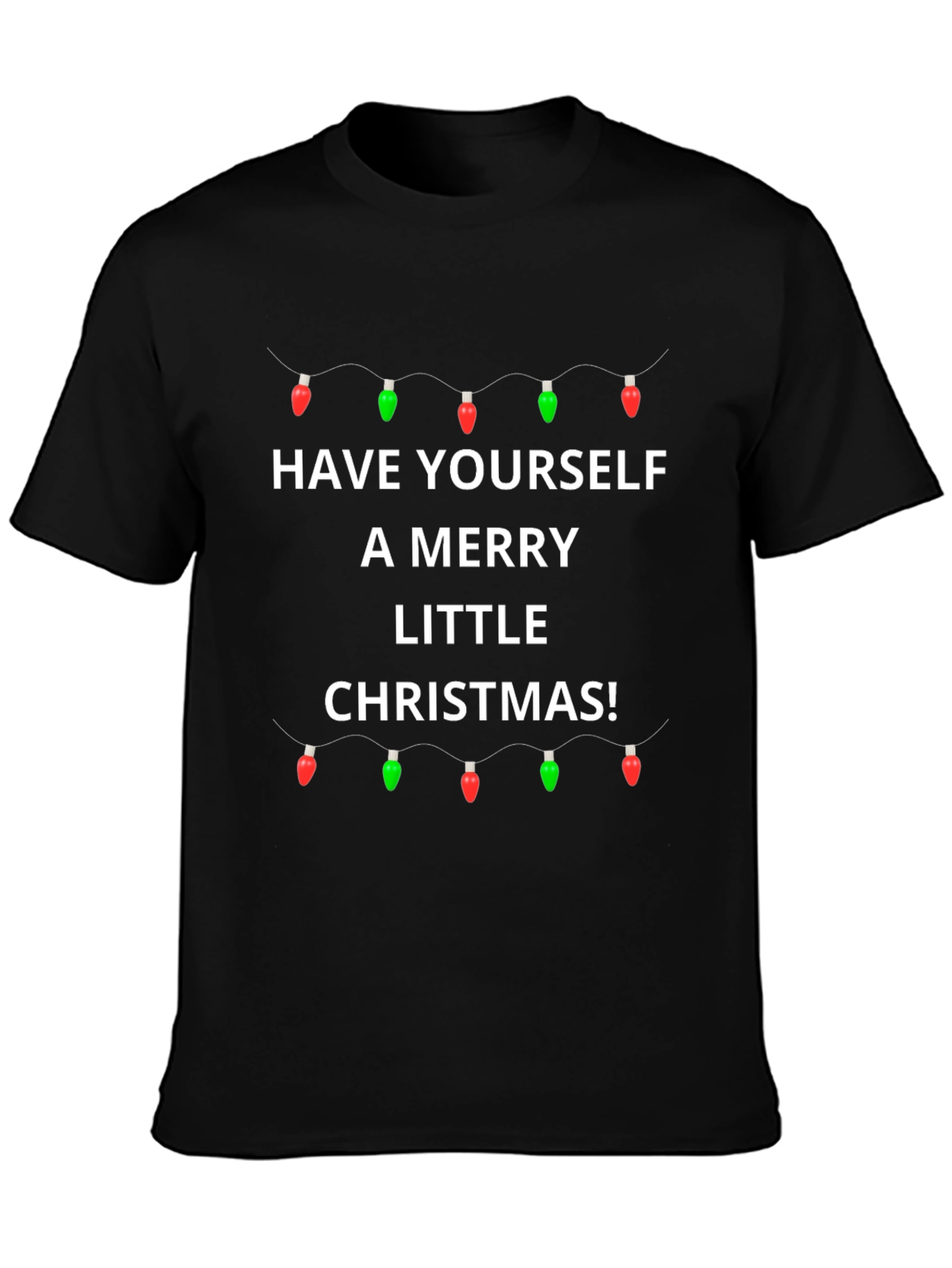 Festive Christmas Lights Holiday T-Shirt
