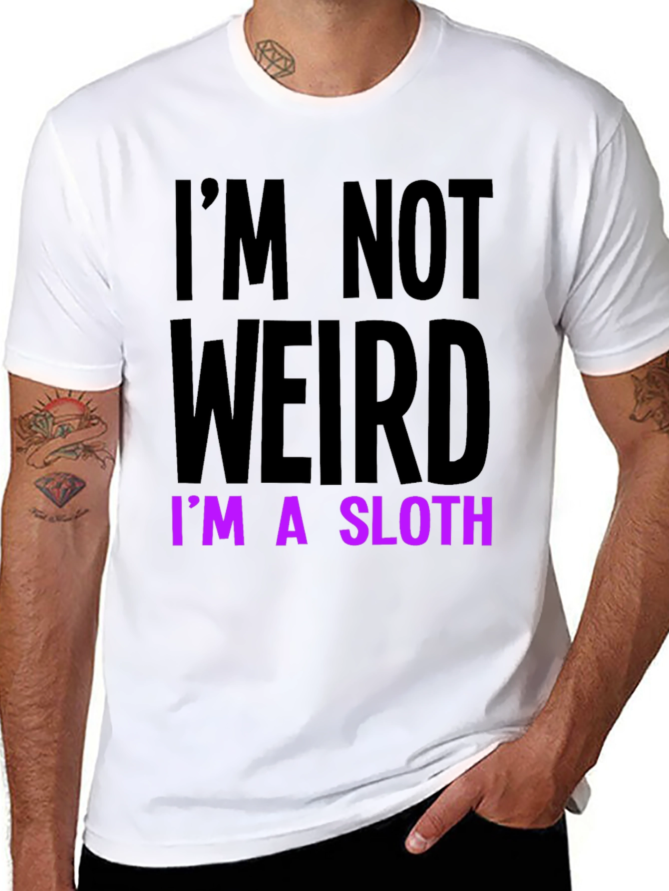 Im Not Weird Im a Sloth T-Shirt
