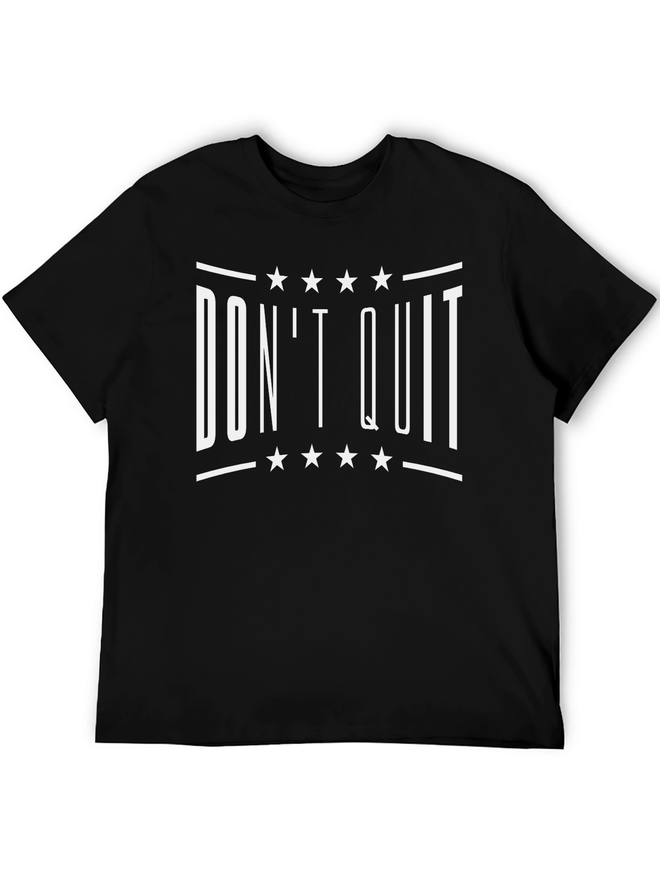 Dont Quit Graphic Tee - Black
