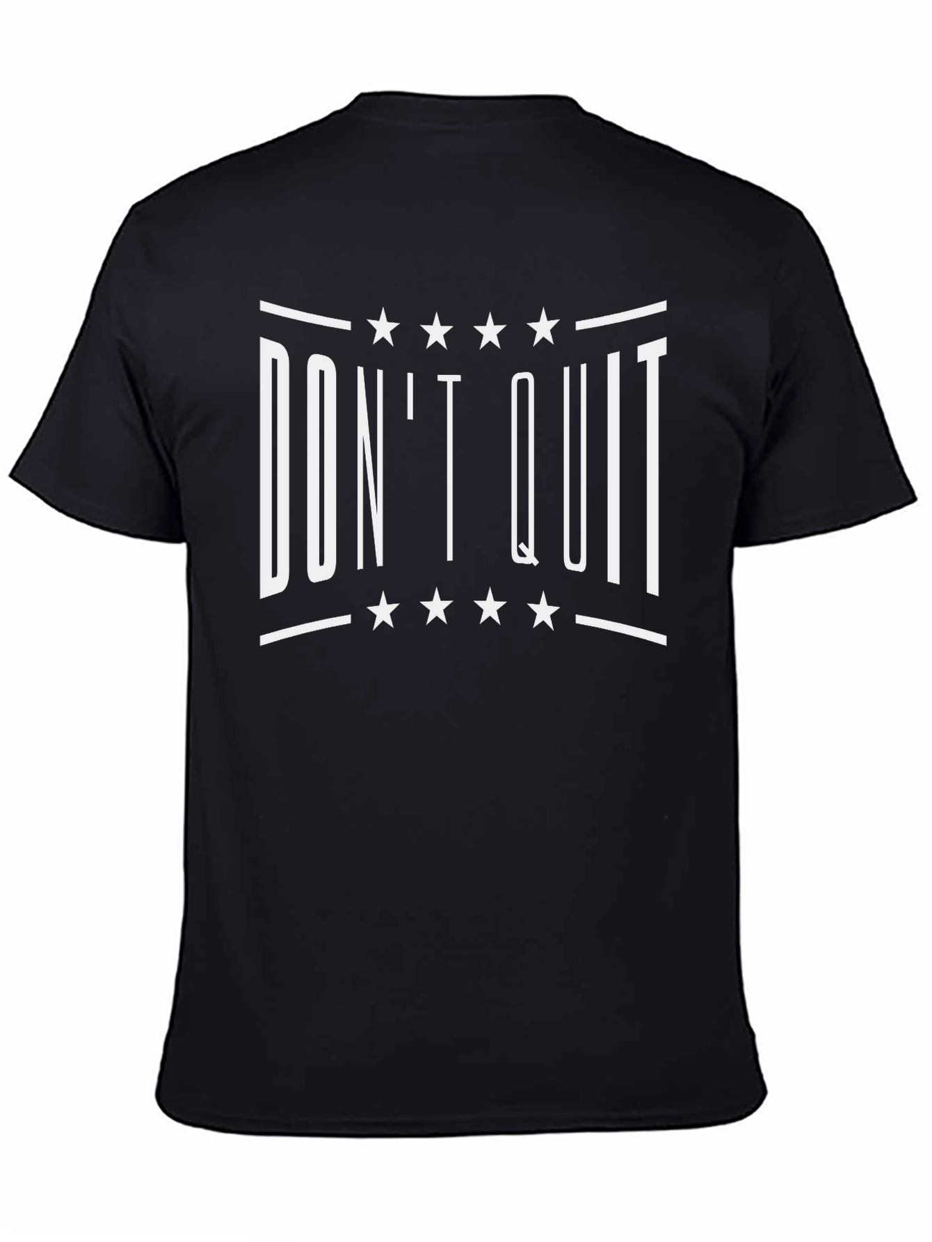 Dont Quit Graphic Tee - Black