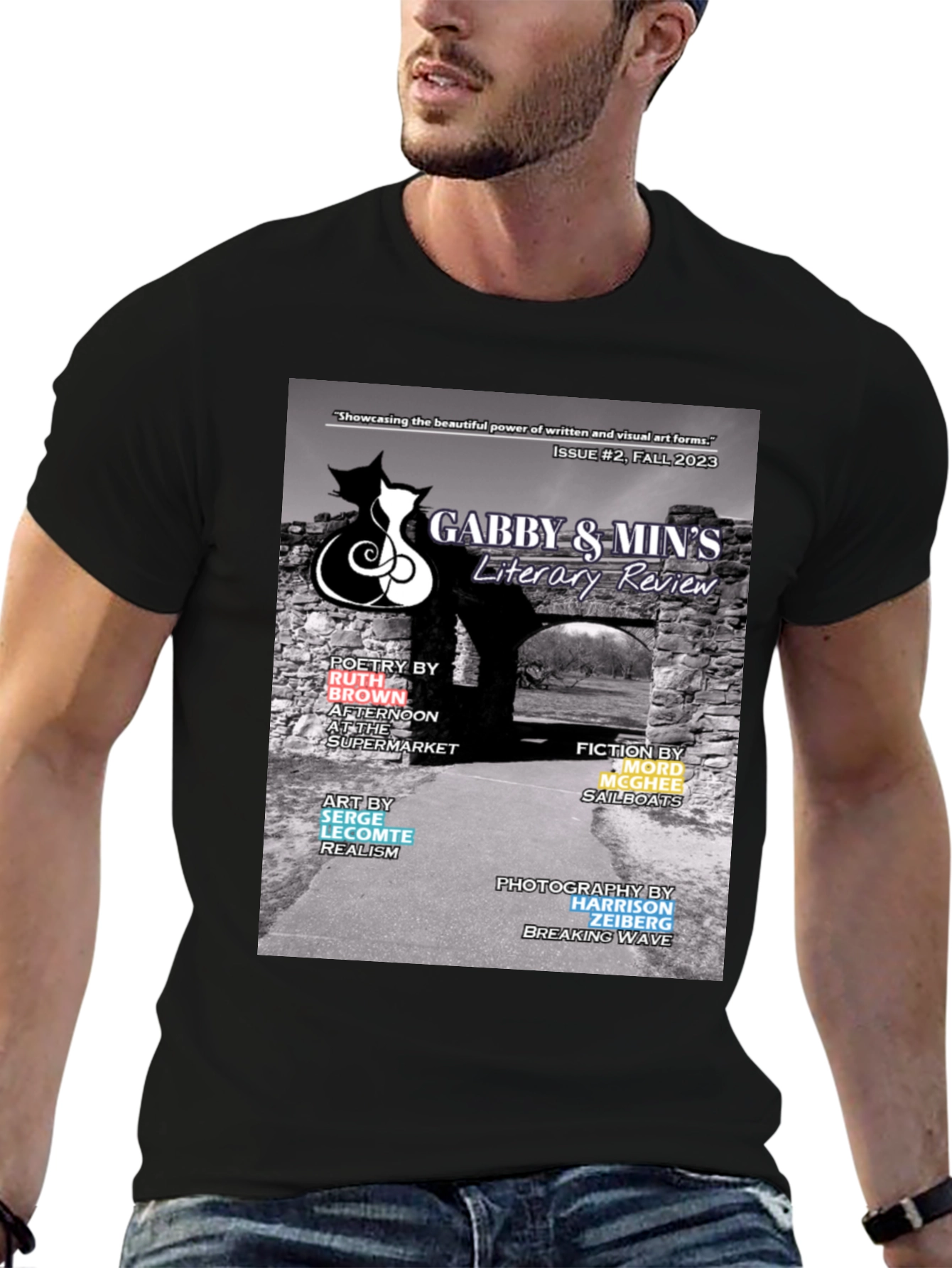 Gabby & Mins Literary Review T-Shirt - Fall 2023