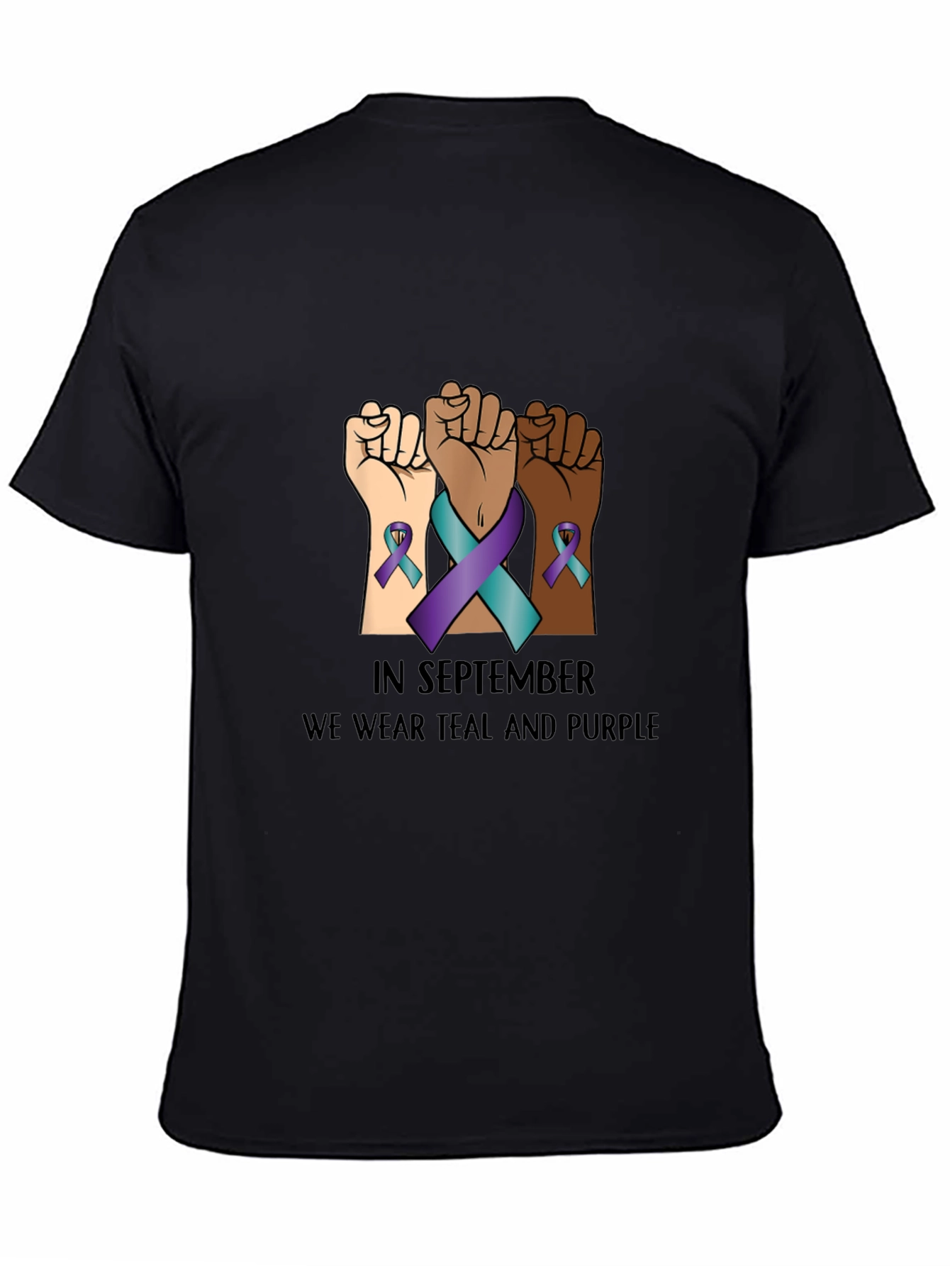 Teal & Purple Awareness Tee