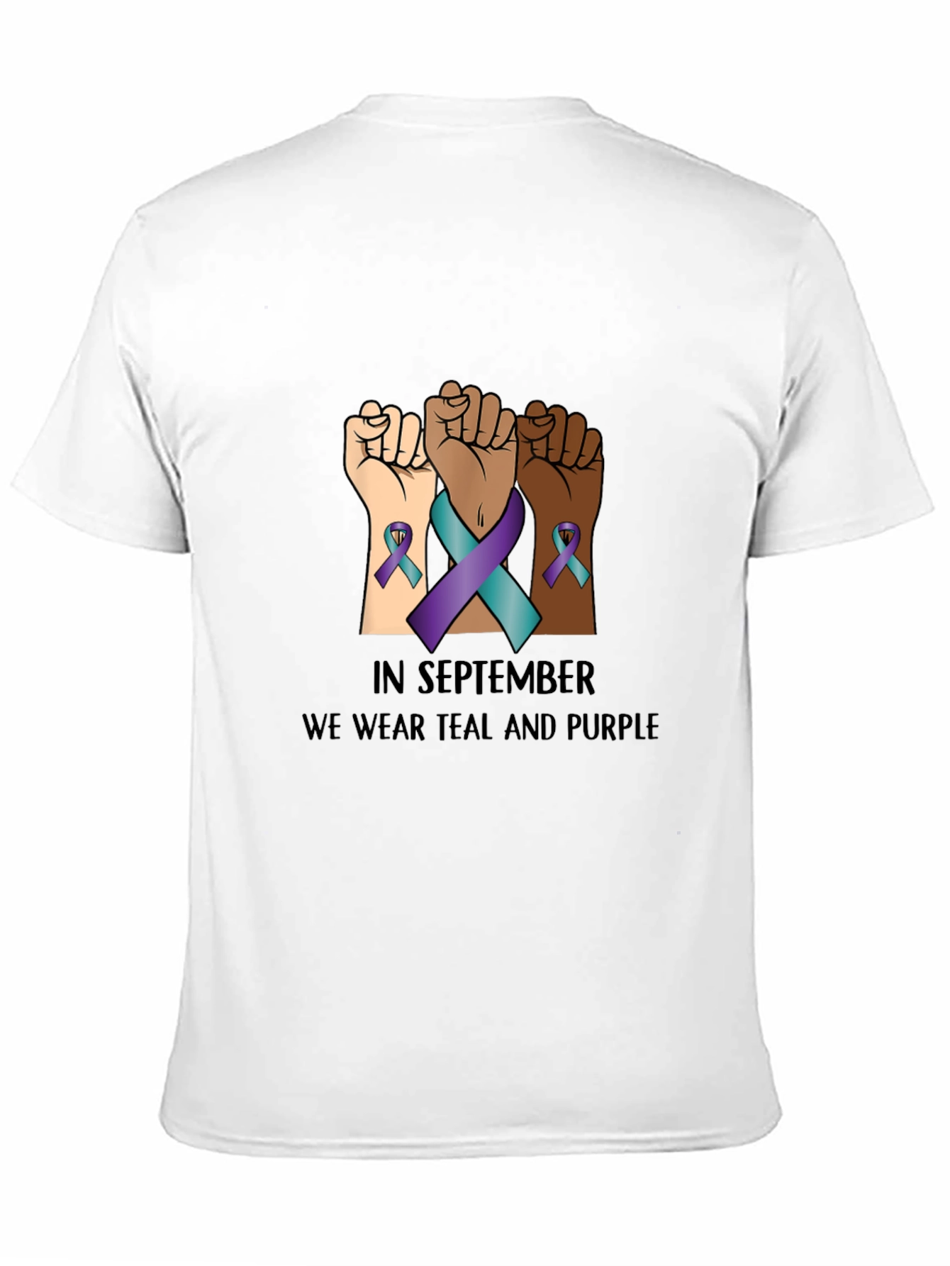 Teal & Purple Awareness Tee