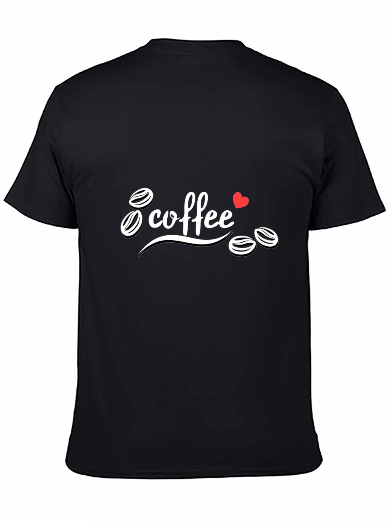 Coffee Lover Graphic Tee - Black Cotton T-Shirt