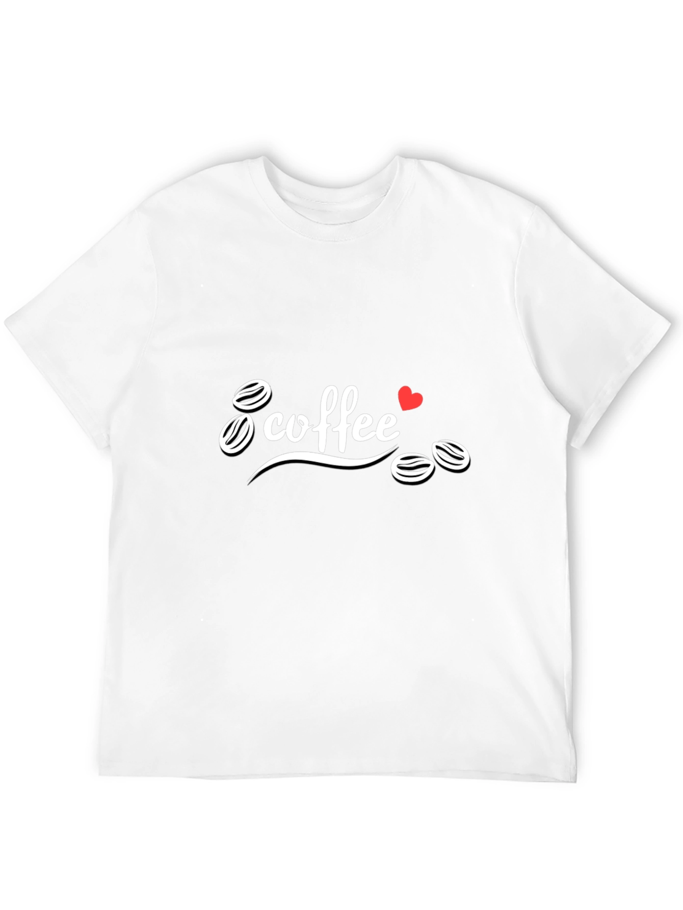 Coffee Lover Graphic Tee - Black Cotton T-Shirt