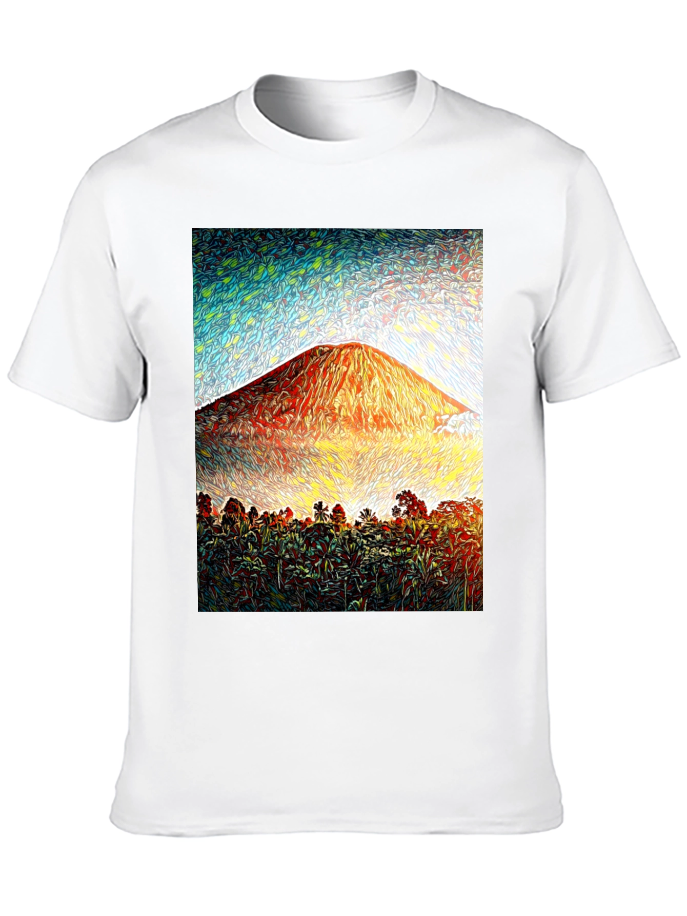 Tropical Mountain Graphic Tee